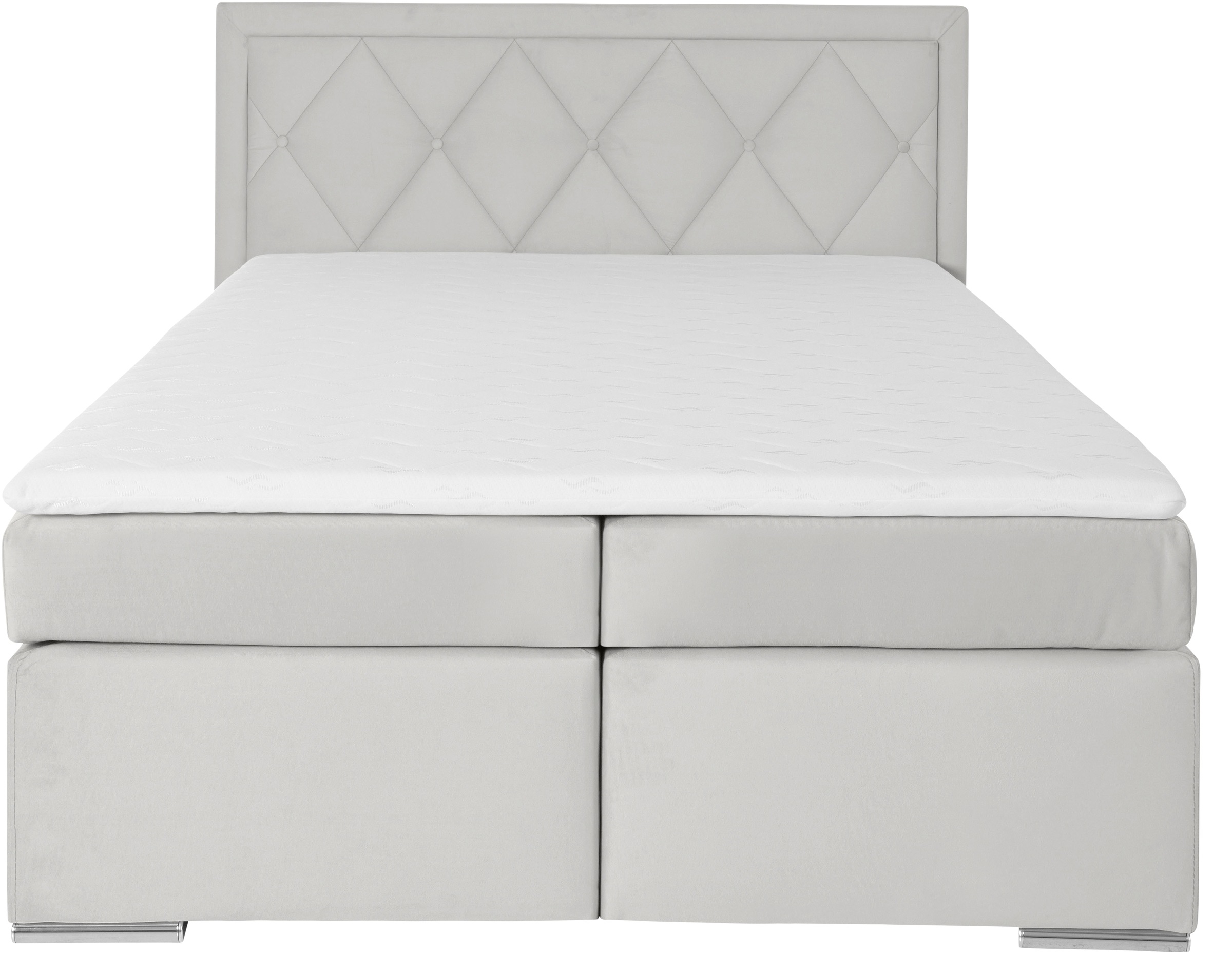 Leonique Boxbett »Alfie, Bestseller, wahlweise mit Bettkasten«, mit Knopfheftung im Kopfteil, H2, H3 und H4 wählbar