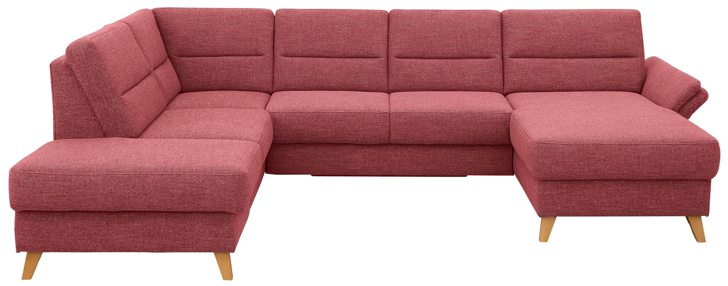 Home affaire Wohnlandschaft »Westerland U-Form« Federkern, wahlweise Bettfu günstig online kaufen