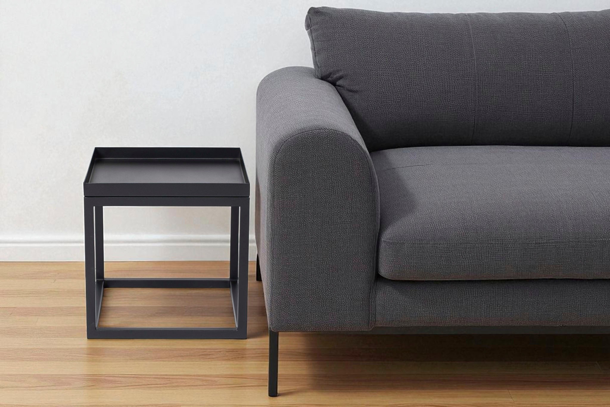 andas Couchtisch »Naantali« Schlichter Beistelltisch aus Metall günstig online kaufen