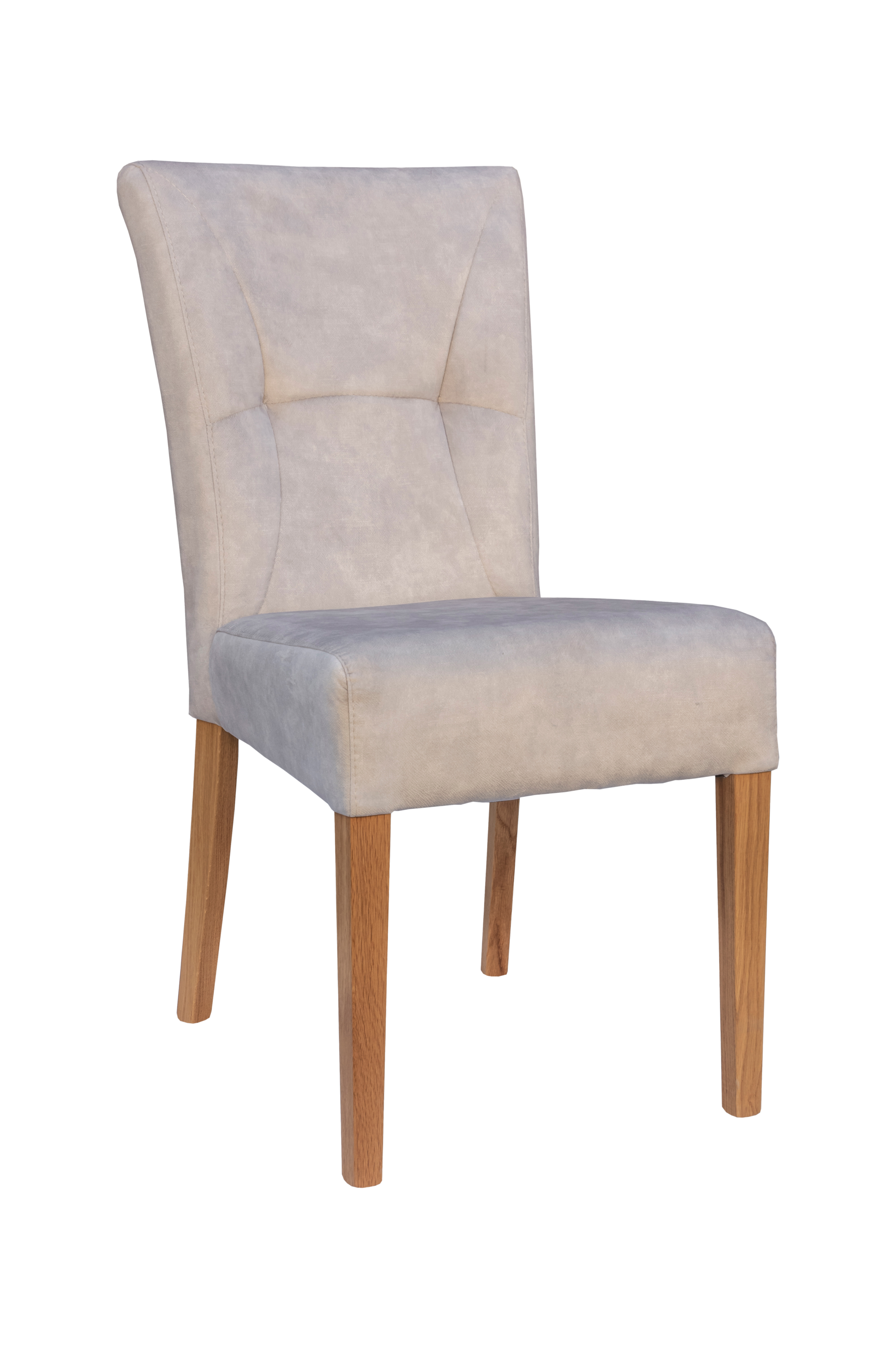 Home affaire 4-Fußstuhl »Henry« (Set) 2 Stk. Samtvelours Sitz und Rücken ge günstig online kaufen