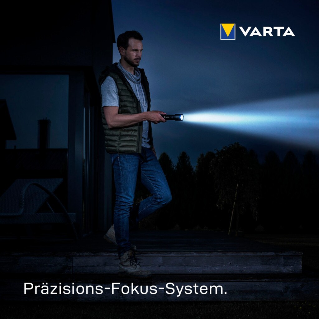VARTA Taschenlampe »Night Cutter F40 Premium«, (Set)