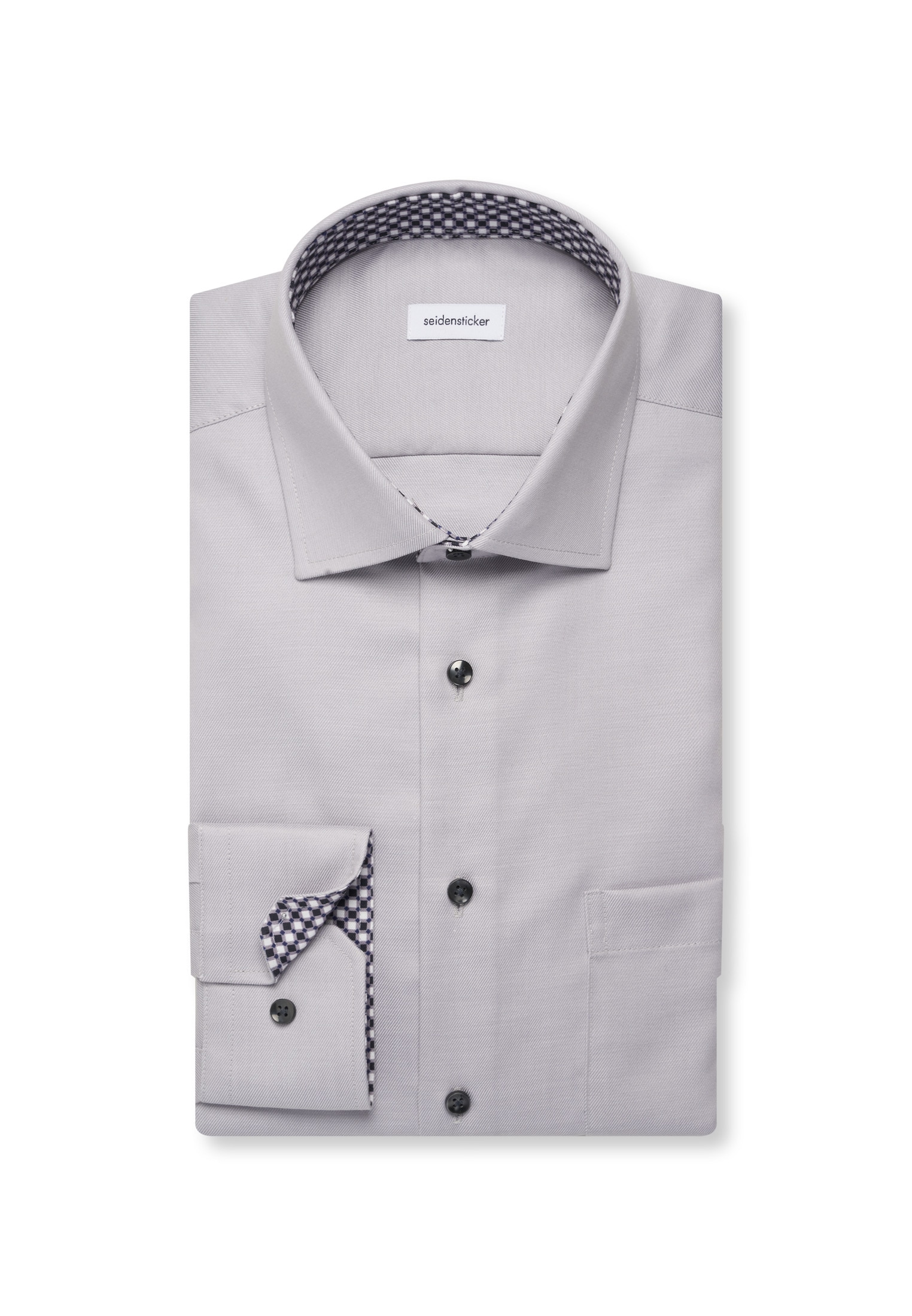 seidensticker Businesshemd »Regular« Regular 1/1 Kentkragen Uni