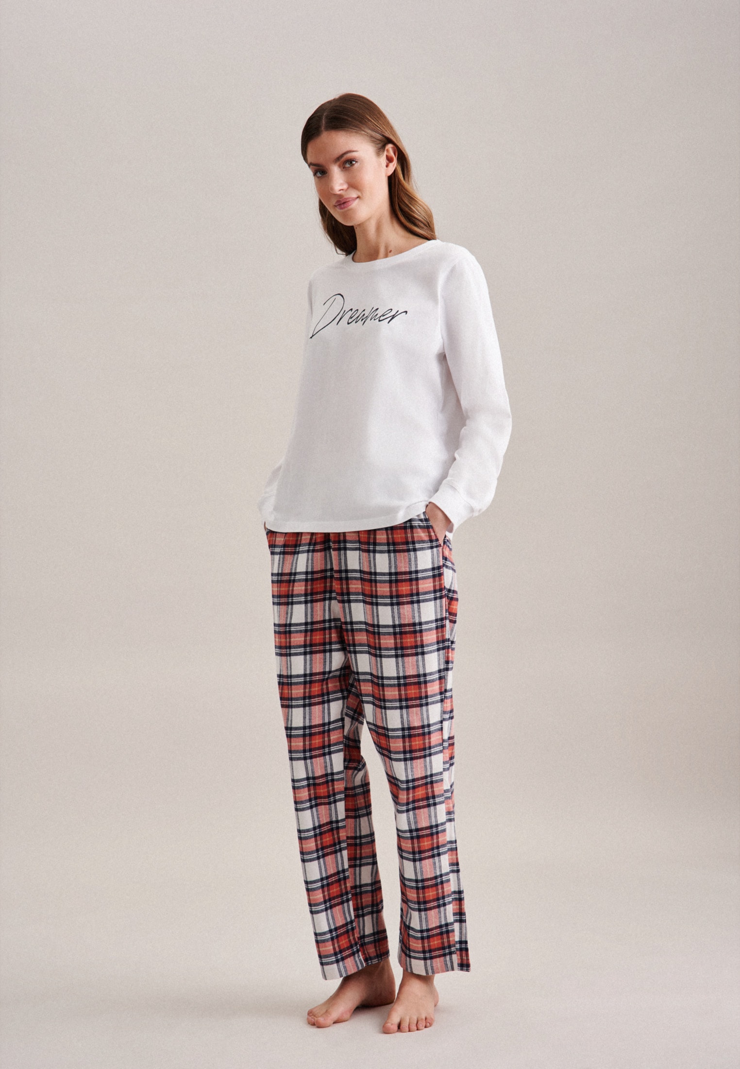 seidensticker Pyjama »Schwarze Rose«