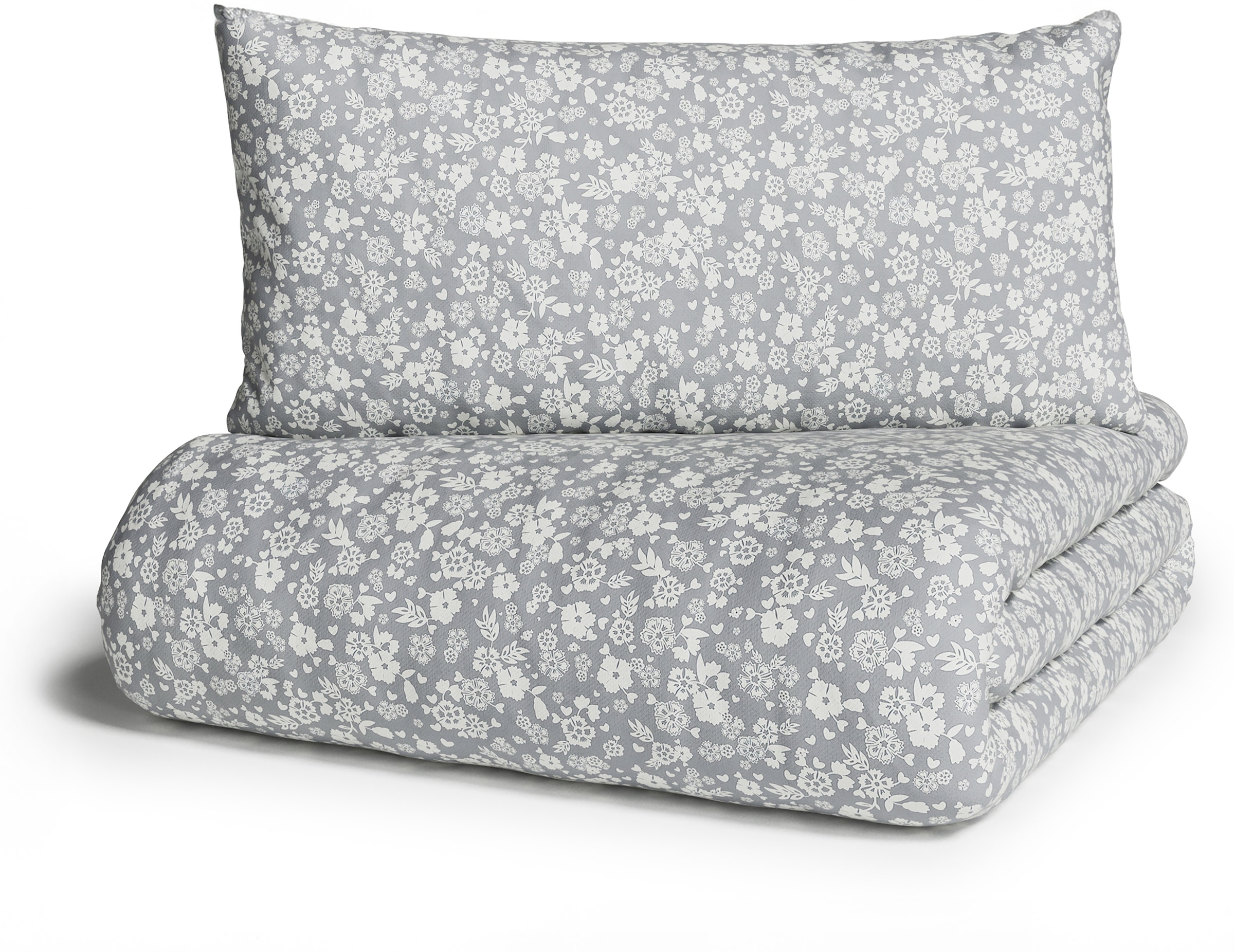 my home Bettwäsche »Mariby« 2 tlg. mit feinem Blümchen Design, skandinavisc günstig online kaufen