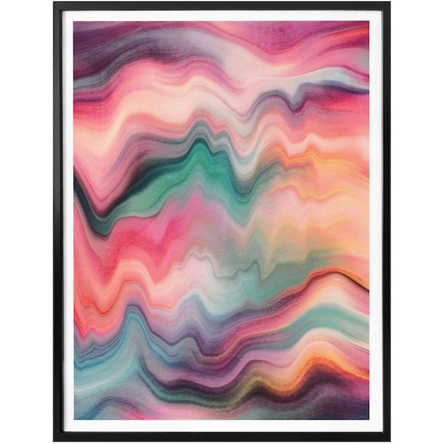 Wall-Art Poster »Regenbogen Marmor«, Landschaften, (1 St.) online bei