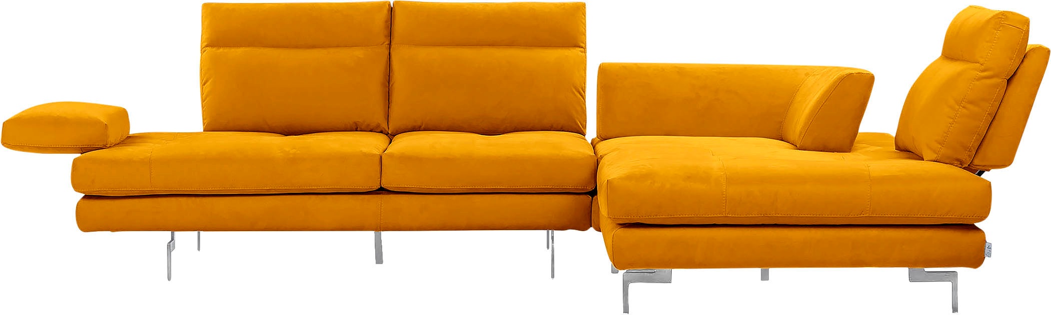 CALIA ITALIA Ecksofa »Toby Wing, L-Form, Designsofa mit sensationellem Sitz günstig online kaufen