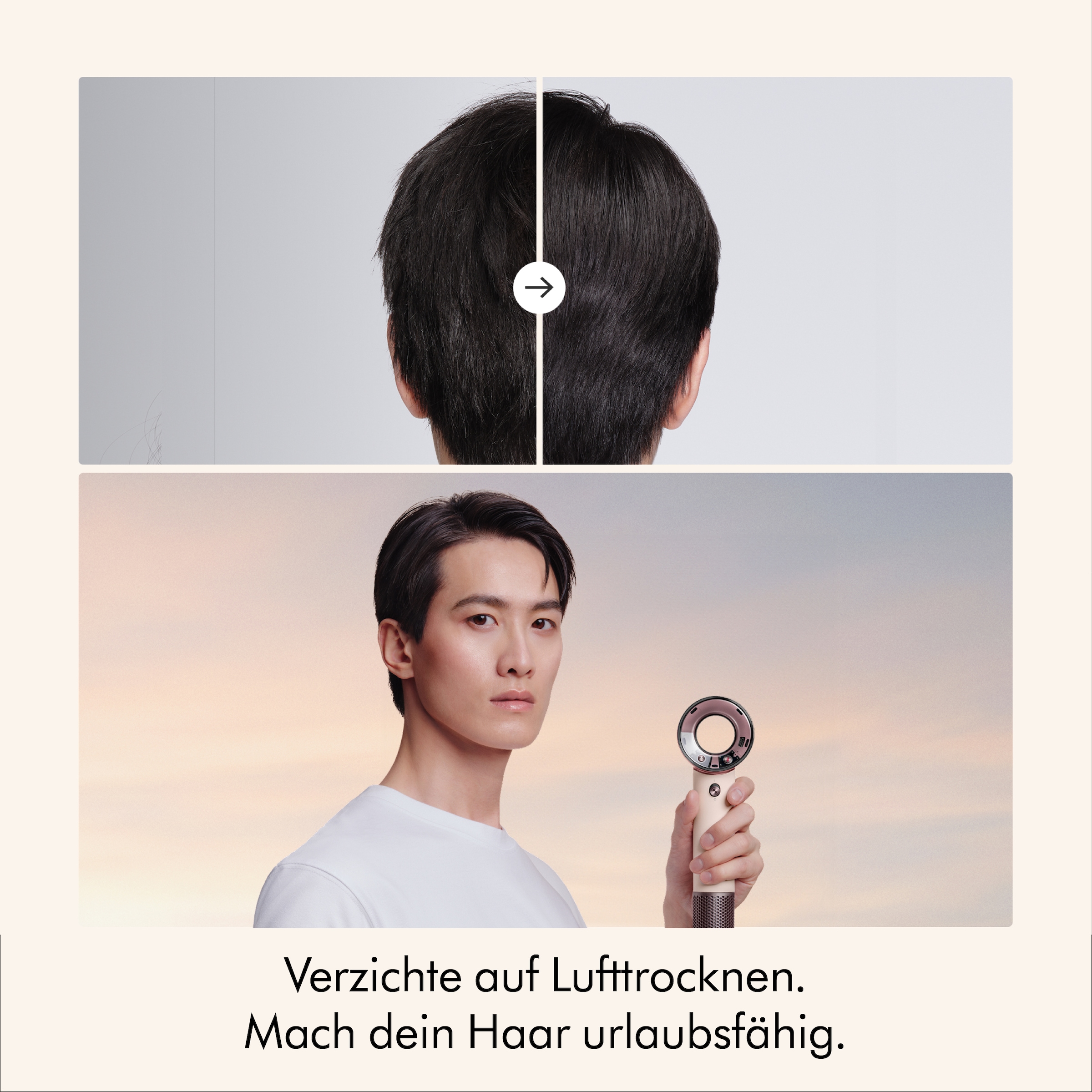 DYSON Haartrockner »Supersonic Travel« 1.200 W 1 Aufsätze perfekt für unterwegs, intelligente Temperaturregulierung