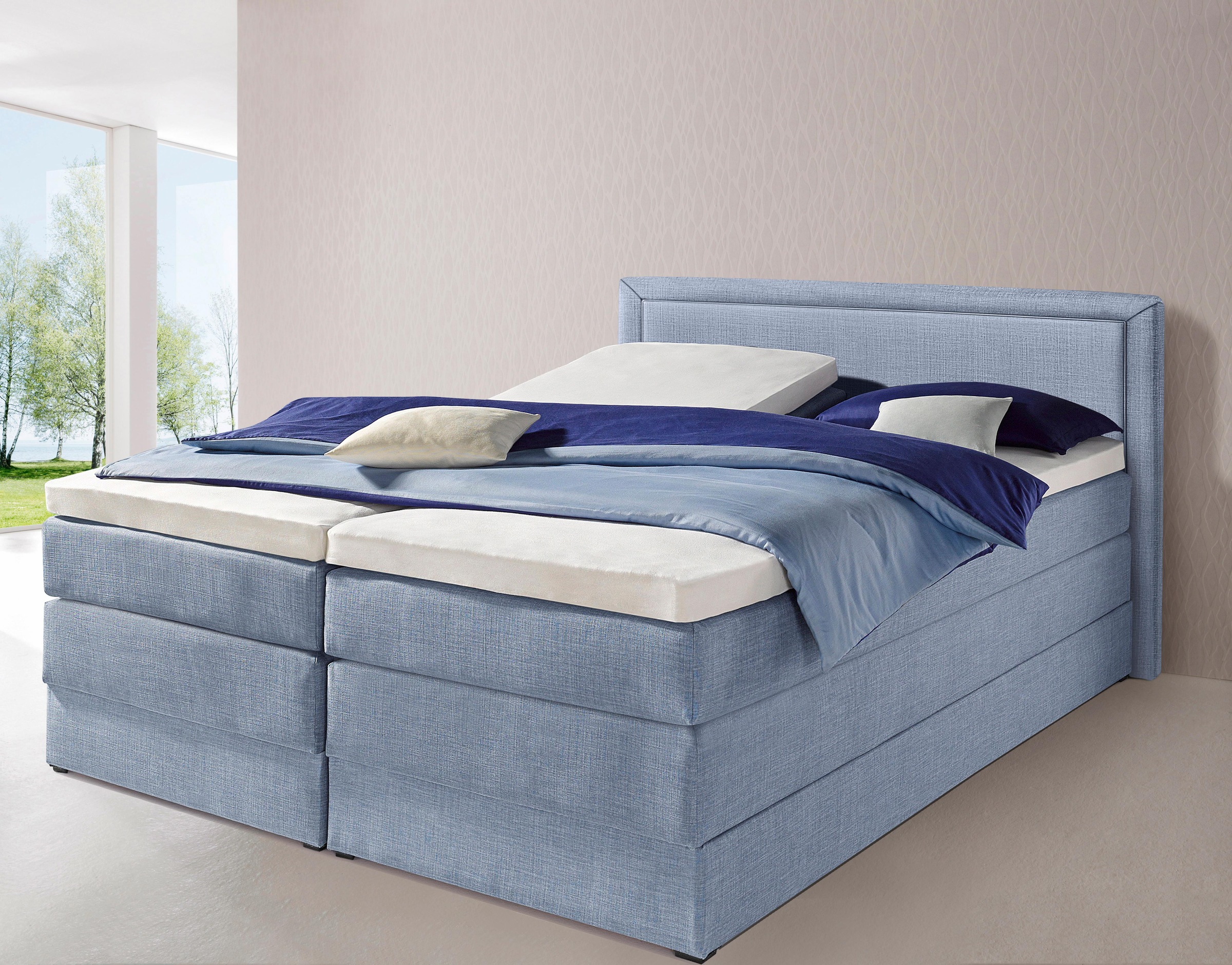 Bild von hapo Boxspringbett, mit Bettkasten