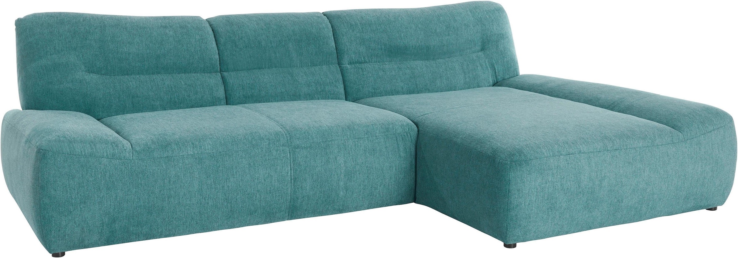 DOMO collection Ecksofa »Cesena moderne Polsterecke mit flachen Armlehnen, L-Form«, fester Sitzkomfort, frei im Raum stellbar
