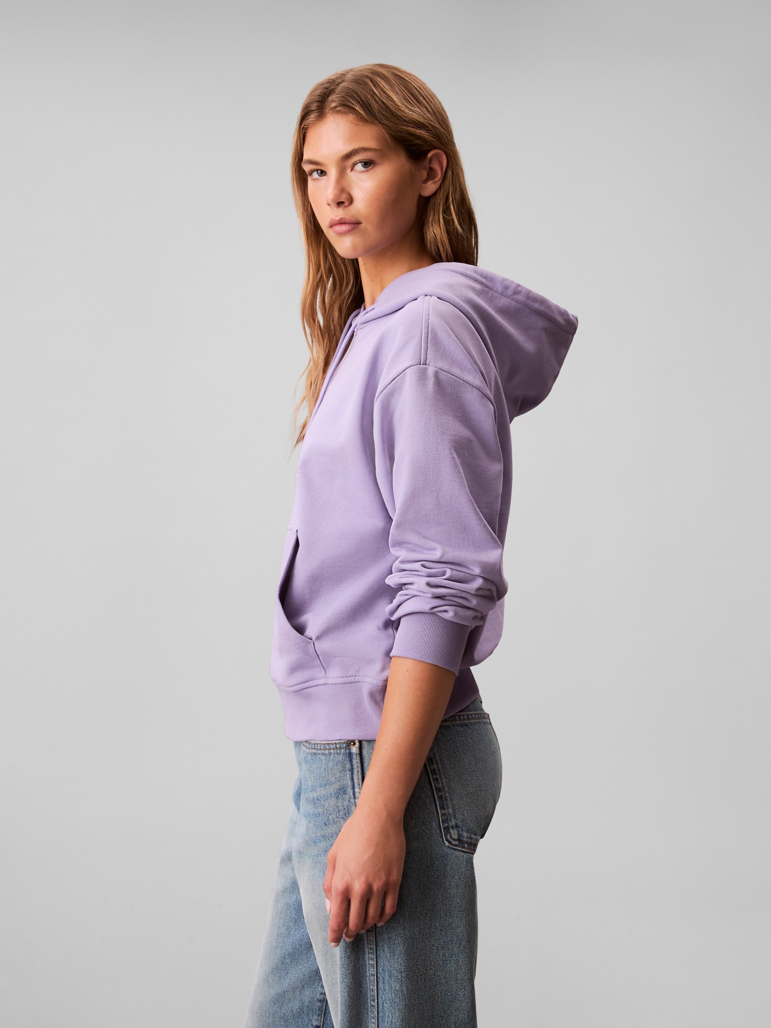 Calvin Klein Jeans Sweatshirt , Kapuze mit Kordelzug, regular fit, Logodruck
