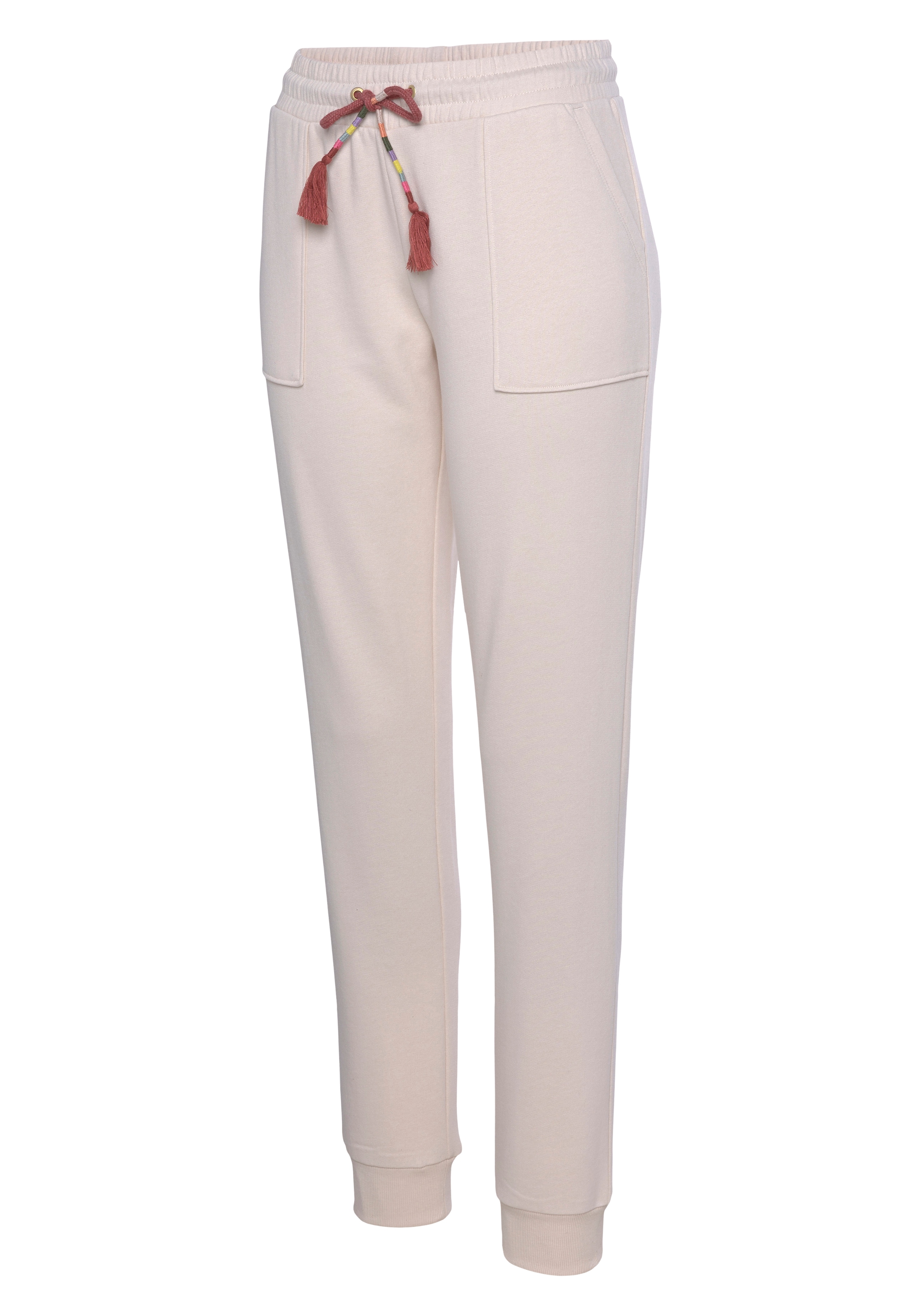 Vivance Sweatpants, Relaxhose, Loungehose mit aufgesetzten Taschen, Loungewear