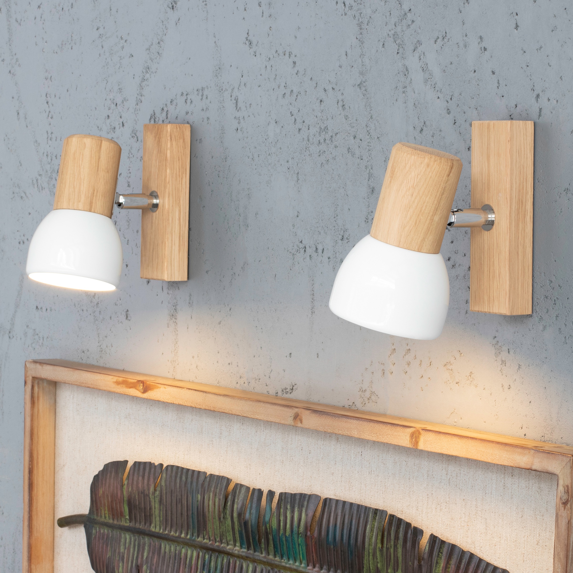 SPOT Light Wandleuchte »SVENDA«, 1 flammig, Leuchtmittel E27   ohne Leuchtm günstig online kaufen