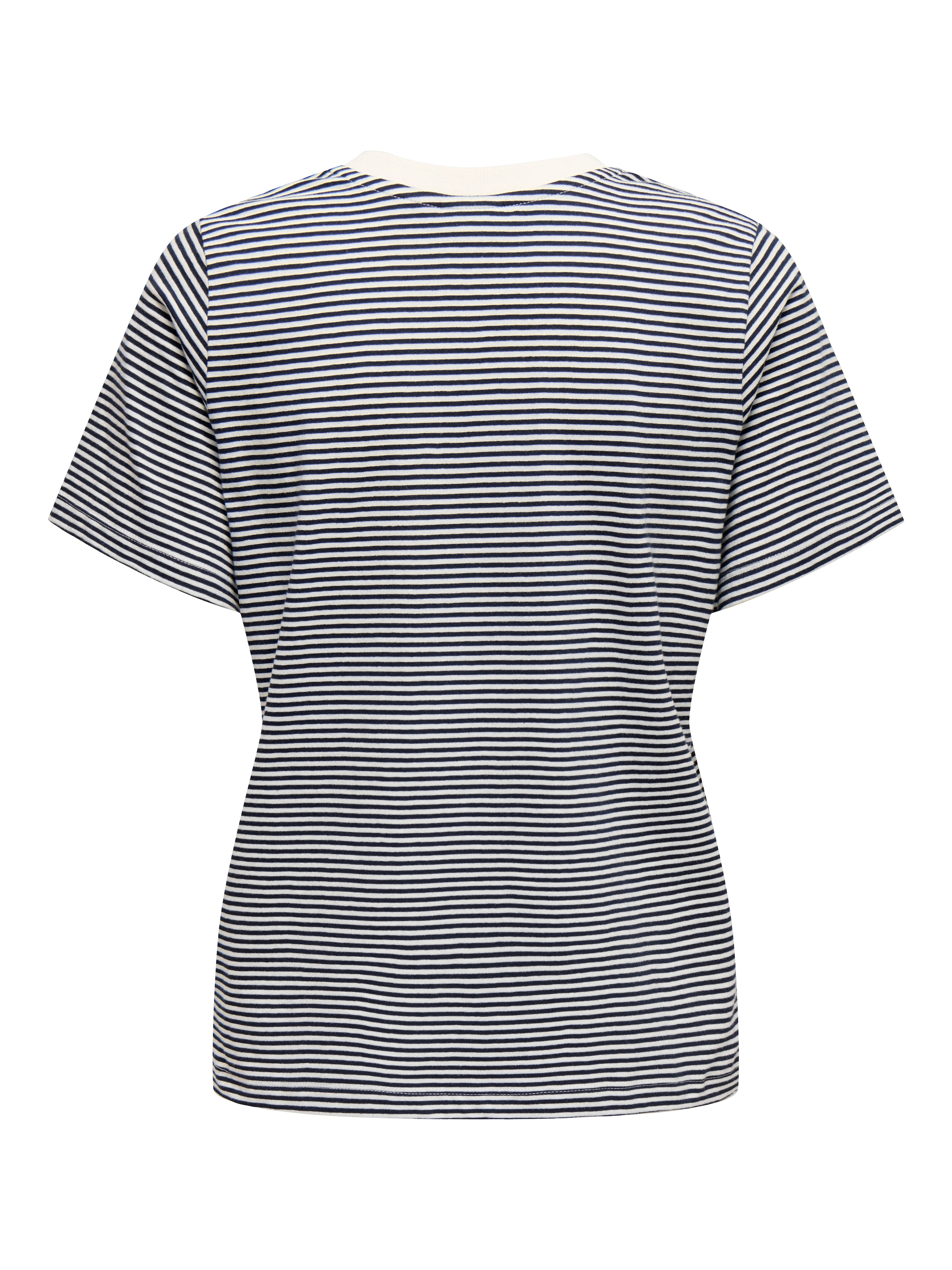 JDY Kurzarmshirt »JDYPISA S/S PRINT TOP JRS NOOS«, mit Herz Stickerei