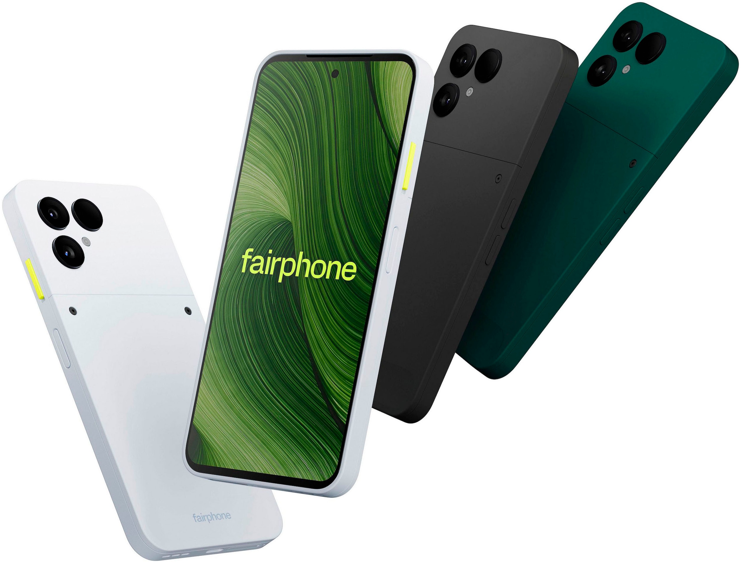 Fairphone Smartphone »The Fairphone (Gen. 6) 8GB/256GB« Horizon Black