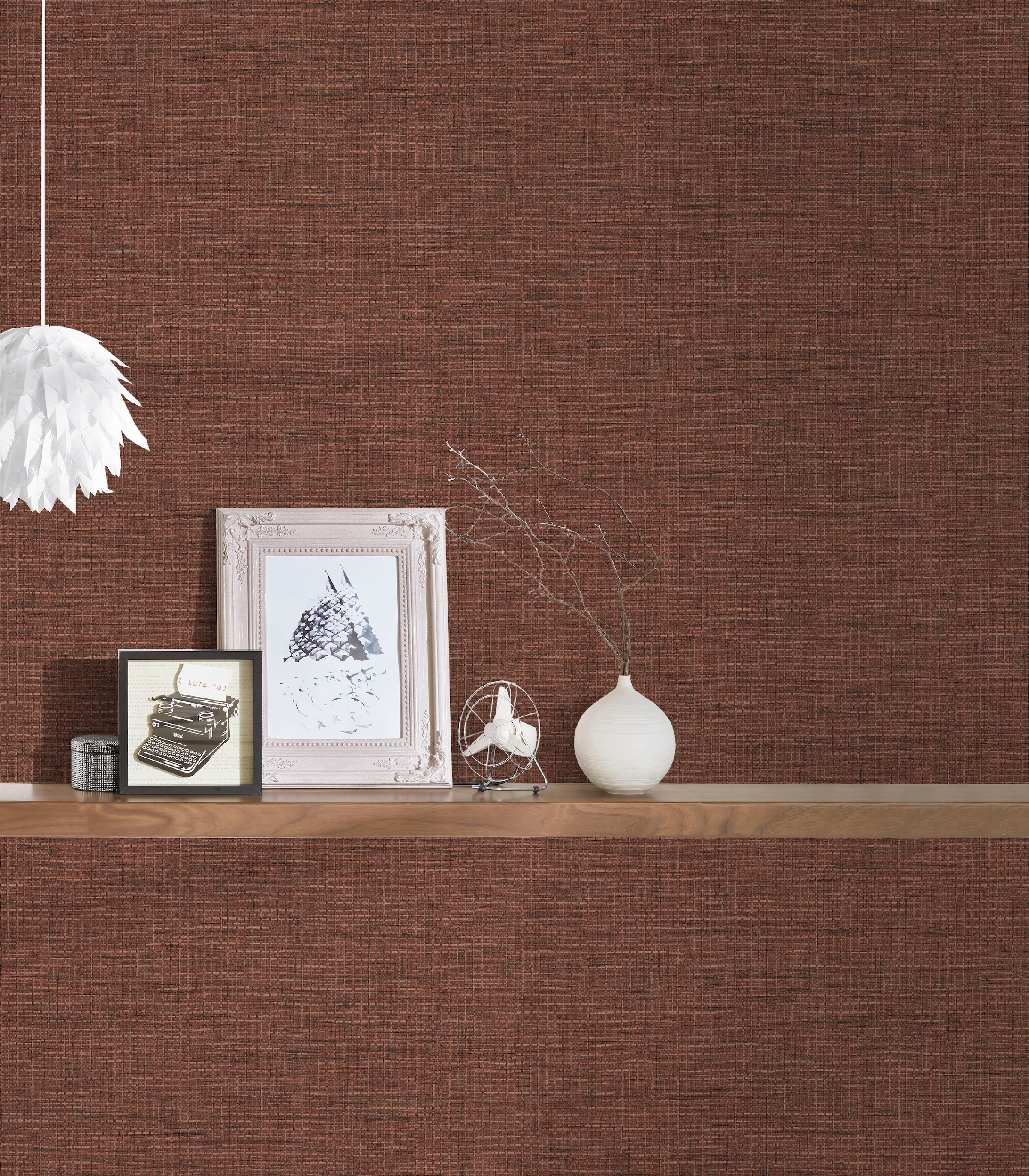 living walls Vliestapete »Desert Lodge«, Flechtoptik-Leinenoptik-Strukturmuster, Tapete Struktur Tapeten Wohnzimmer Schlafzimmer Küche Flur Design Büro