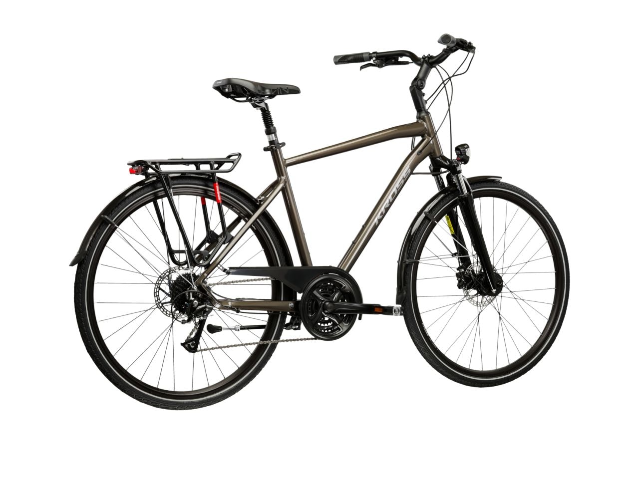 Kross Trekkingrad »Trans 4.0 braun« 24 Gang Shimano ACERA M3020 Schaltwerk Kettenschaltung