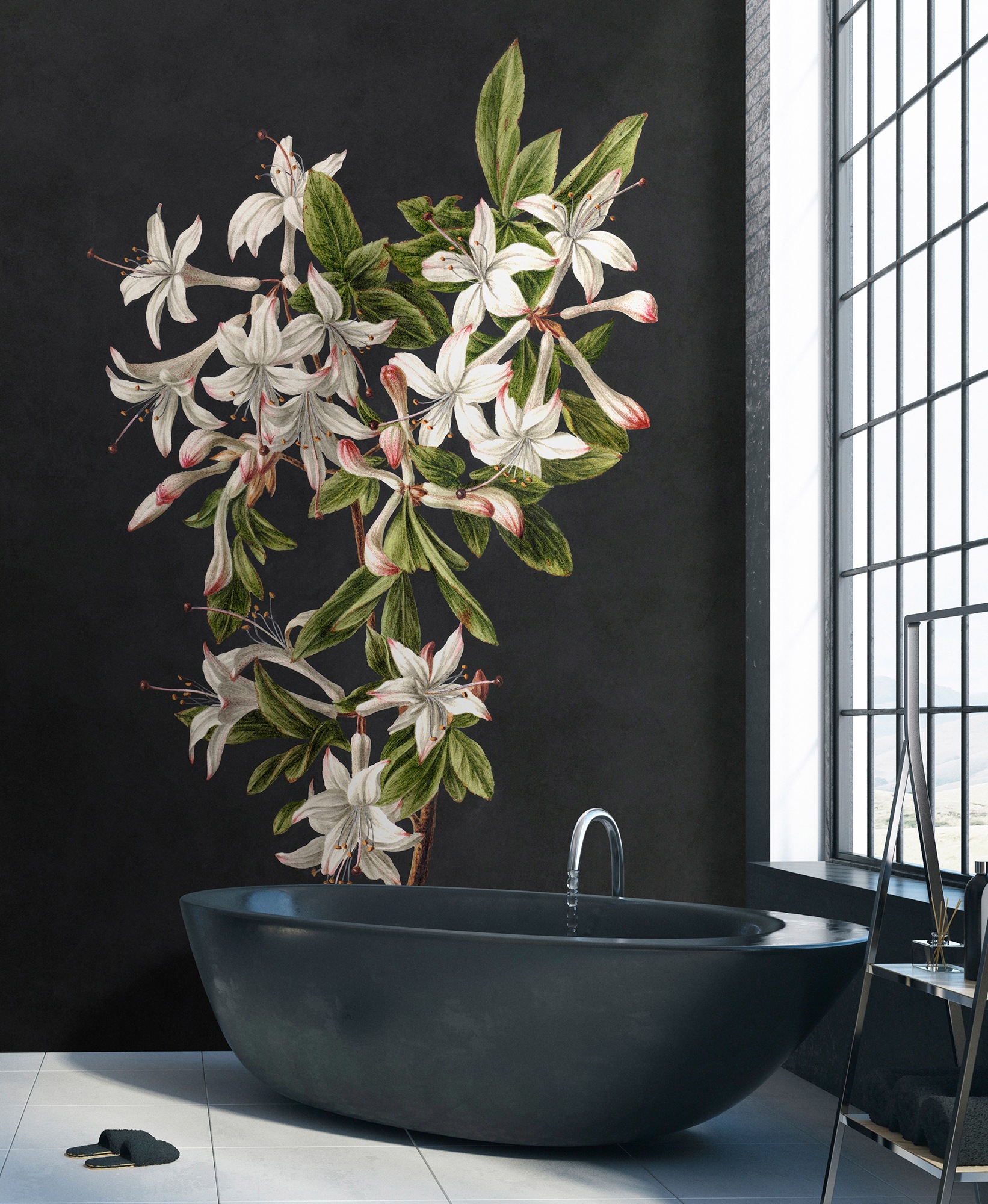 living walls Fototapete »Walls by Patel Midnight Garden« glatt Vlies, Wand günstig online kaufen