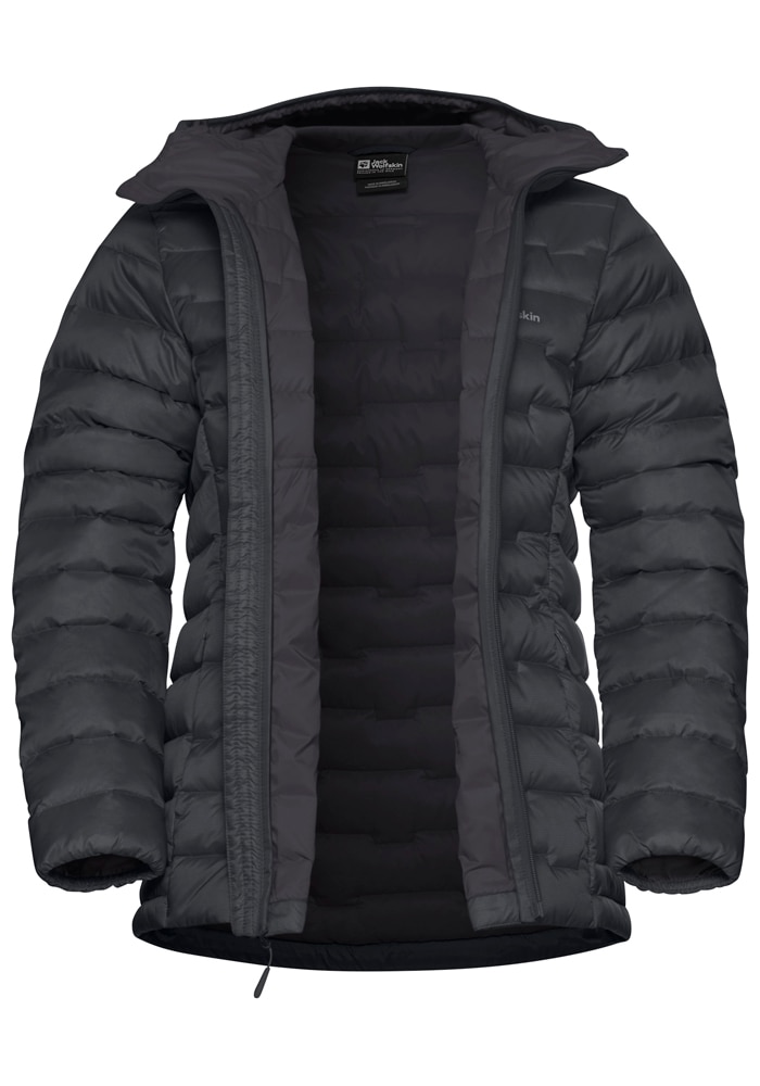 Jack Wolfskin Daunenjacke »PASSAMANI DOWN HOODY W RDS«, mit Kapuze