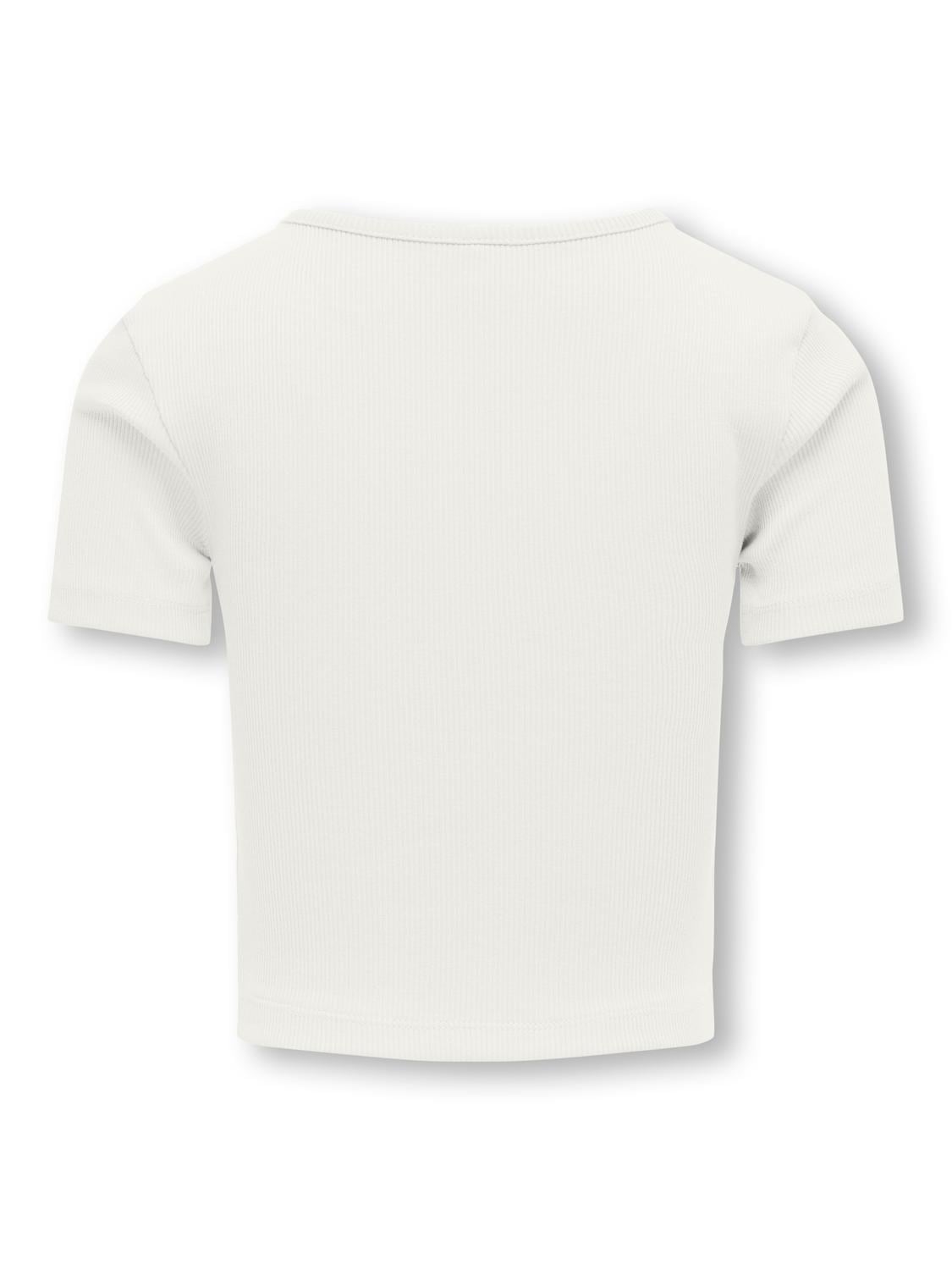 KIDS ONLY Kurzarmshirt »KOGNESSA S/S CUT OUT TOP BOX JRS NOOS« mit tollem cut-out an der linken Schulter