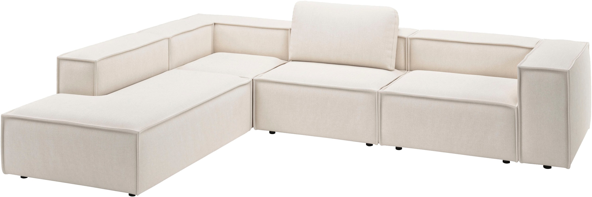 Places of Style Ecksofa »Watertown moderne L-Form«, Breite 311 cm