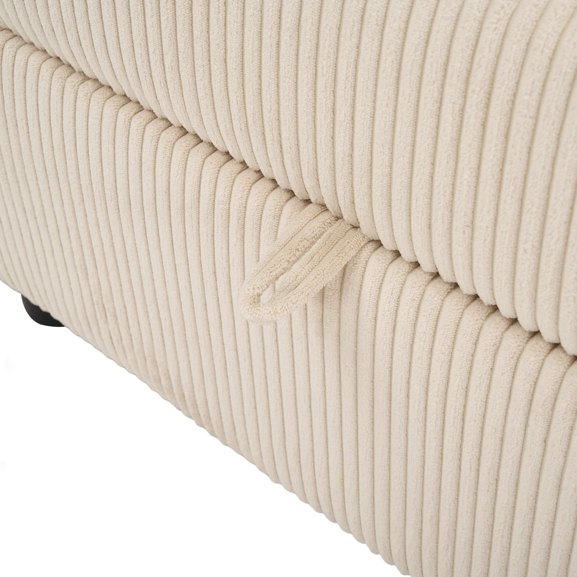 Dorel Home 2-Sitzer »STILHUS Modularsofa mit Stauraum, Breite 155 cm, Cord-Bezug« als Modul oder separat verwendbar - individuell kombinierbar