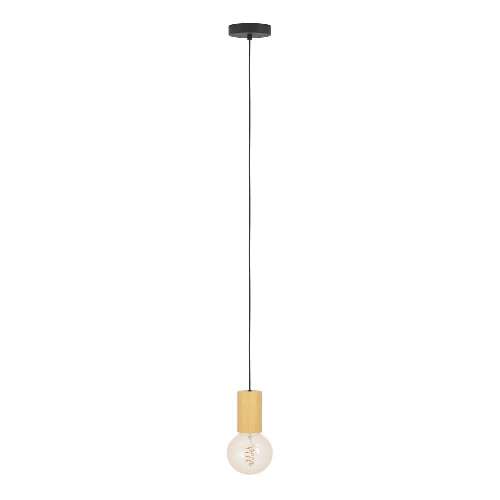 EGLO Hängeleuchte »POZUETA 1«, 1 flammig, Leuchtmittel E27 | ohne Leuchtmittel, Pendelleuchte, FSC100HB, E27 Fassung mit Kabel, Hängeleuchte, Ø 6,5 cm
