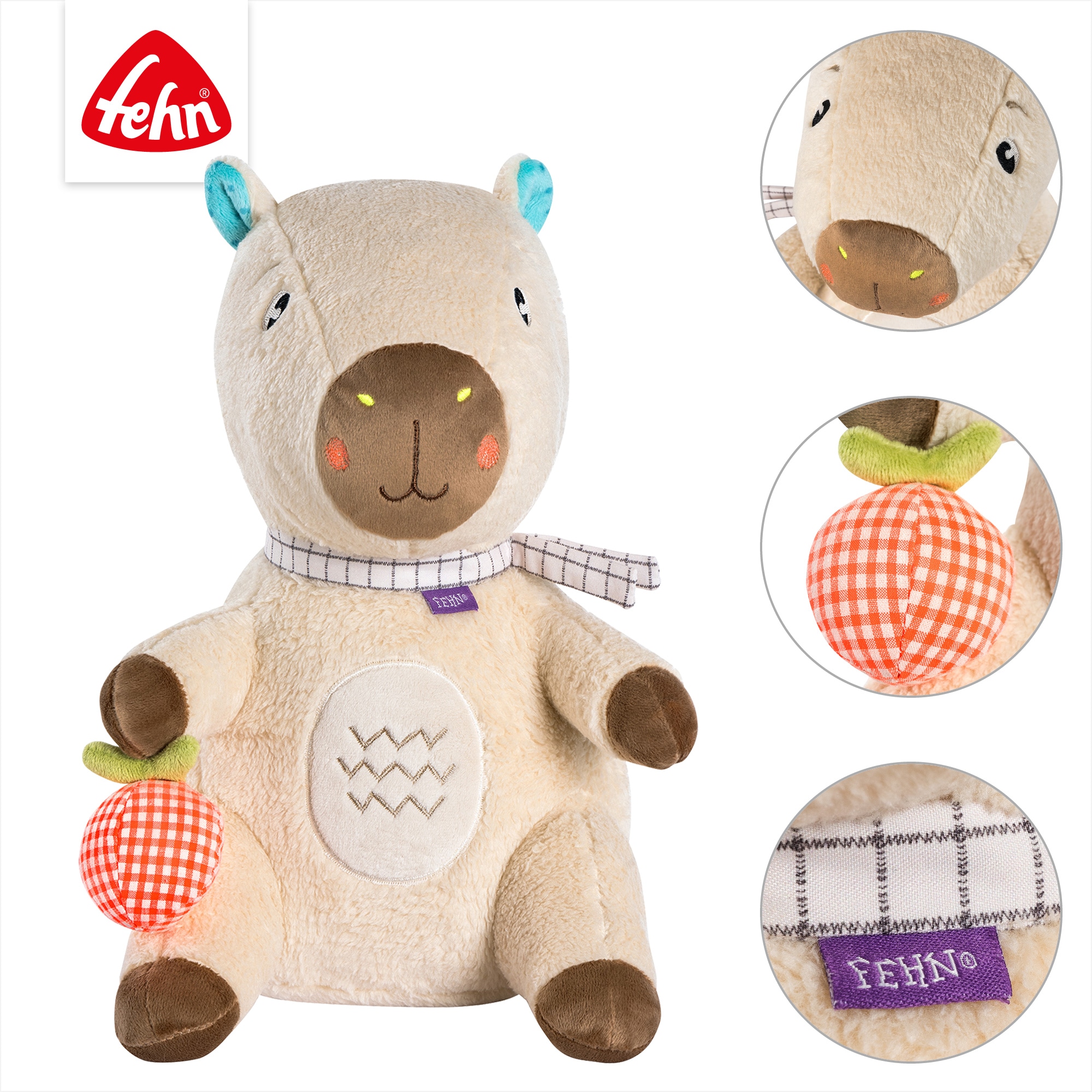 Fehn Kuscheltier »Capybara Clara, Capybara XL«