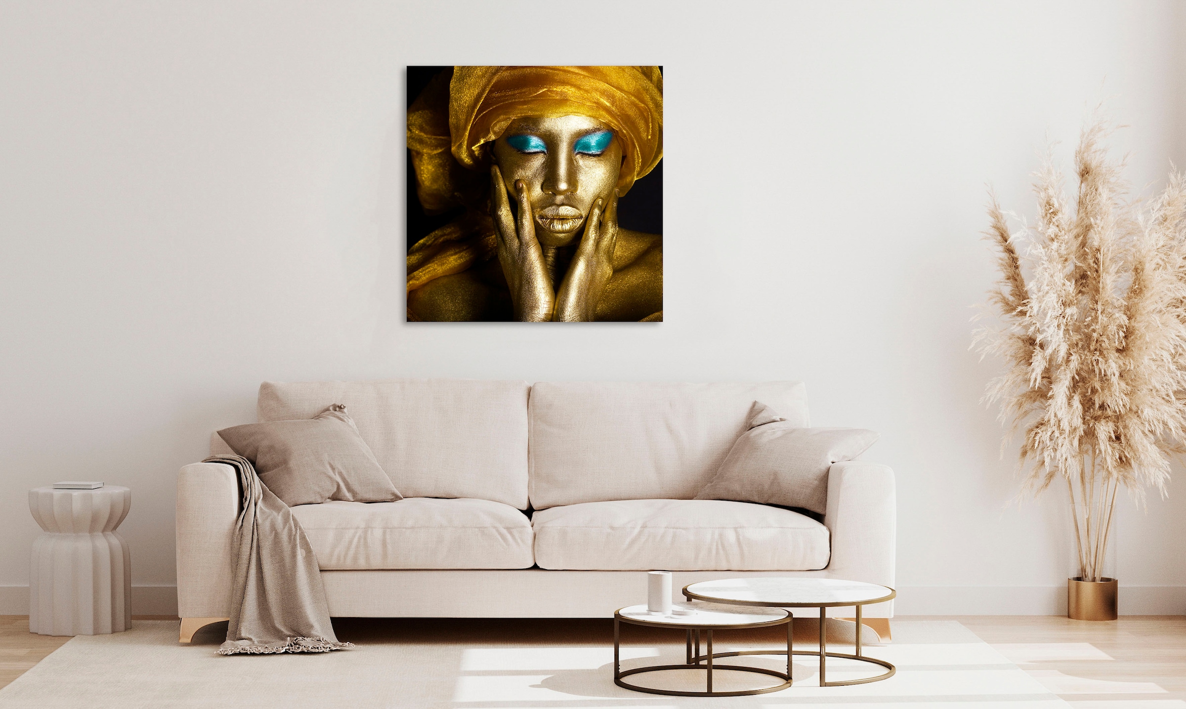 queence Acrylglasbild »Ellyas«, Gesicht-Frau-Kunst-Bilder von Frauen, (1 St günstig online kaufen