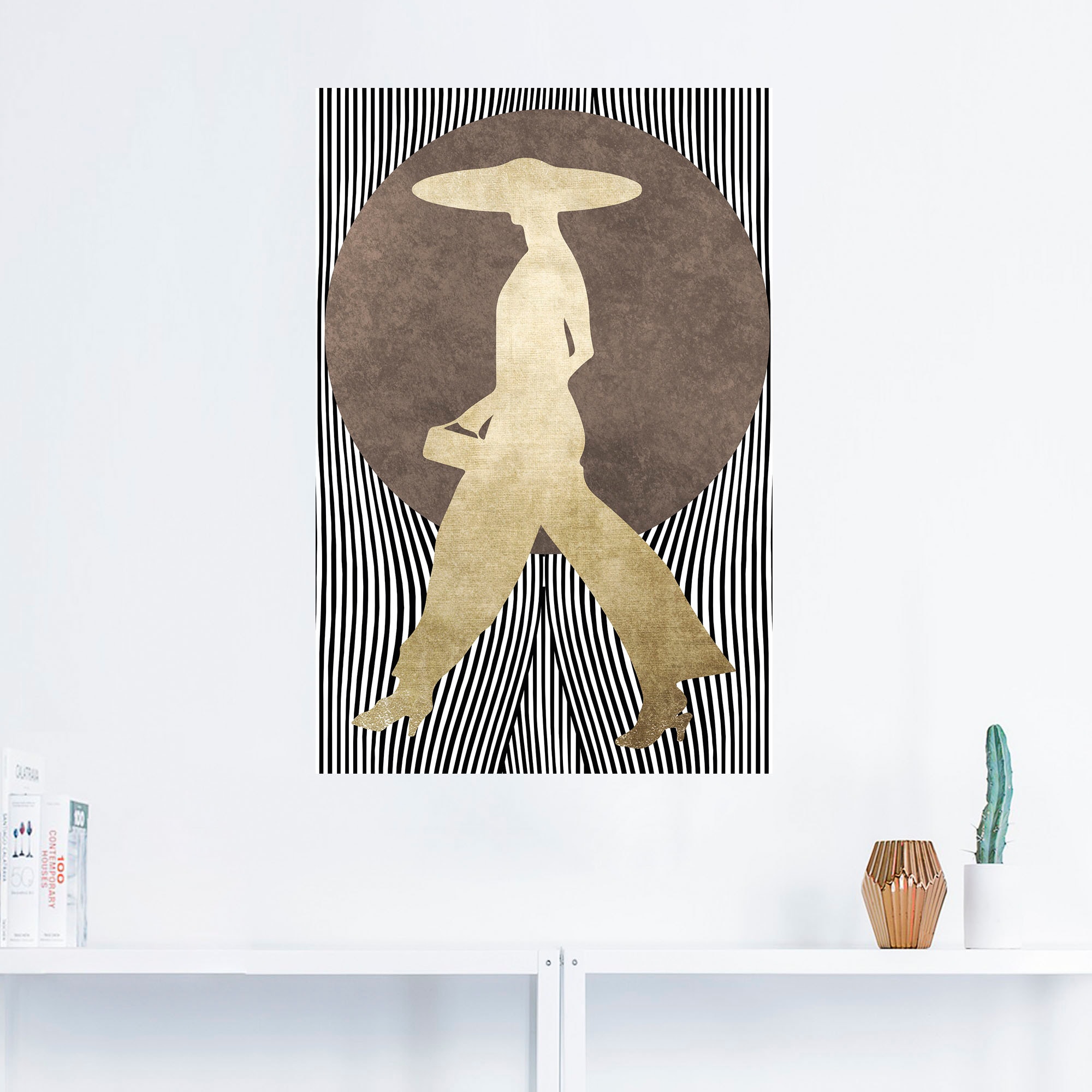 Artland Wandbild »Madame Noir«, Bilder von Frauen, (1 St.), als Alubild, Outdoorbild, Leinwandbild, Poster, Wandaufkleber