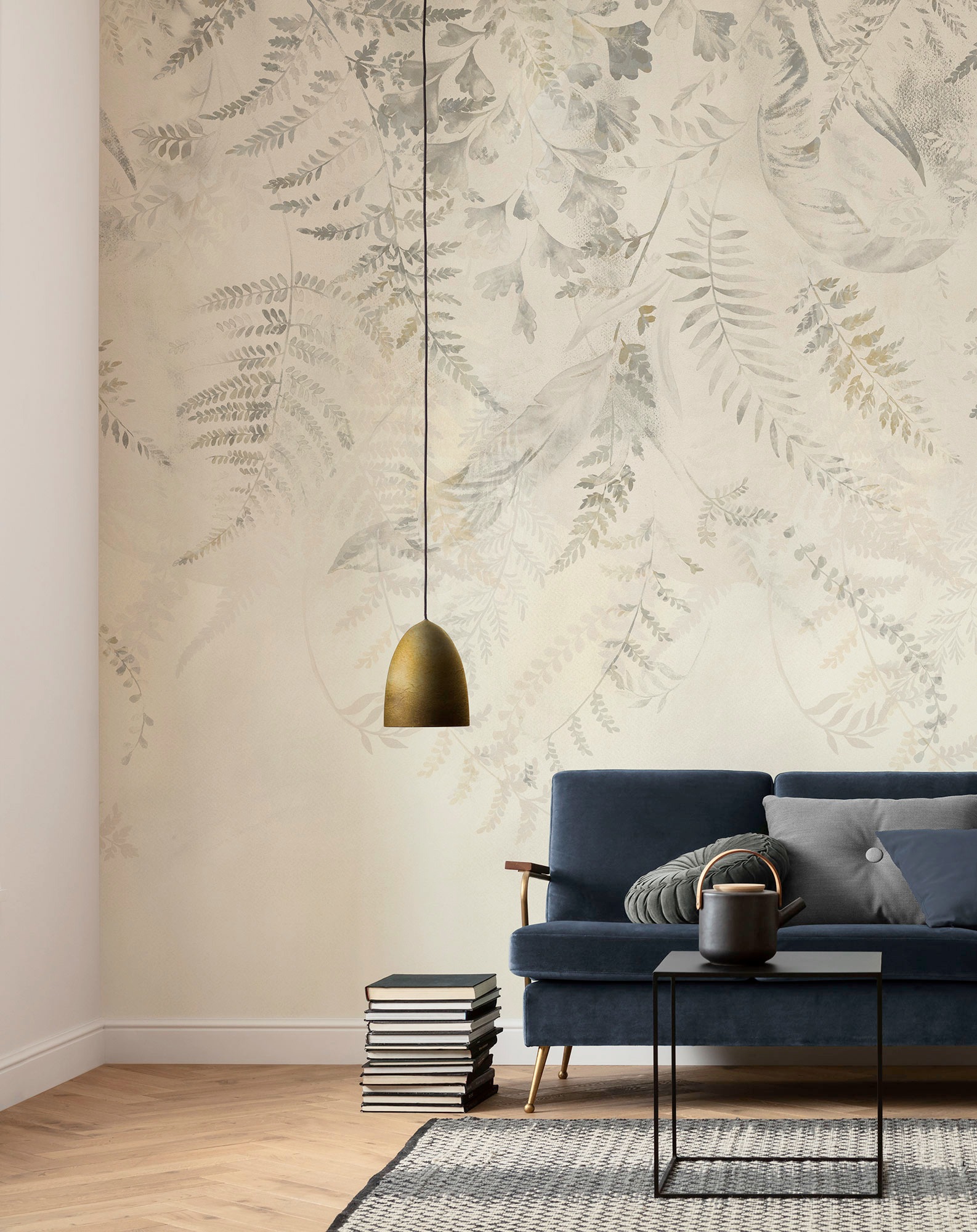 Komar Vliestapete »Digitaldruck Vlies - Herbarium - Größe 200 x 250 cm«, bedruckt, Wohnzimmer, Schlafzimmer