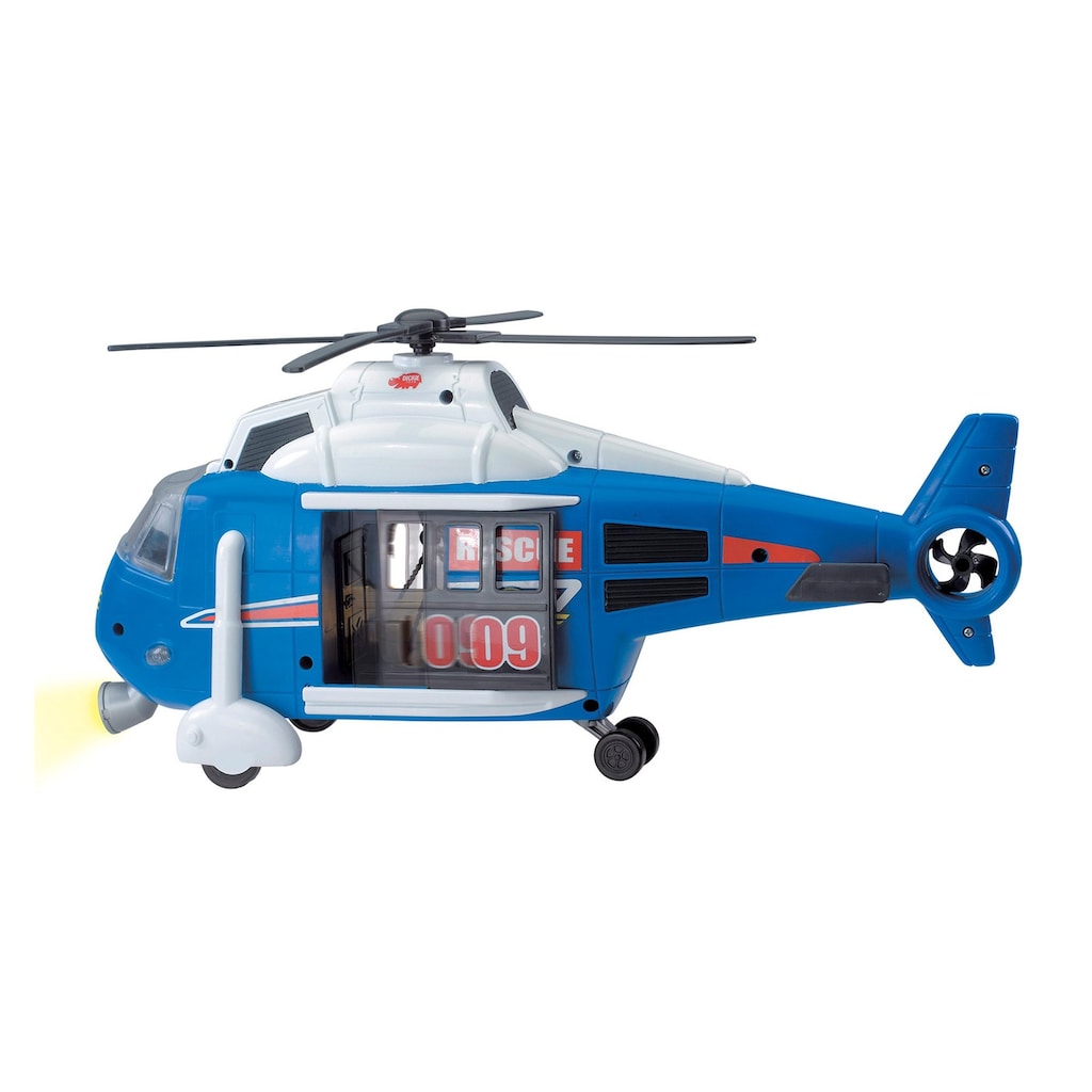 Dickie Toys Spielzeug-Hubschrauber, mit drehbarem Rotor, Licht und Sound