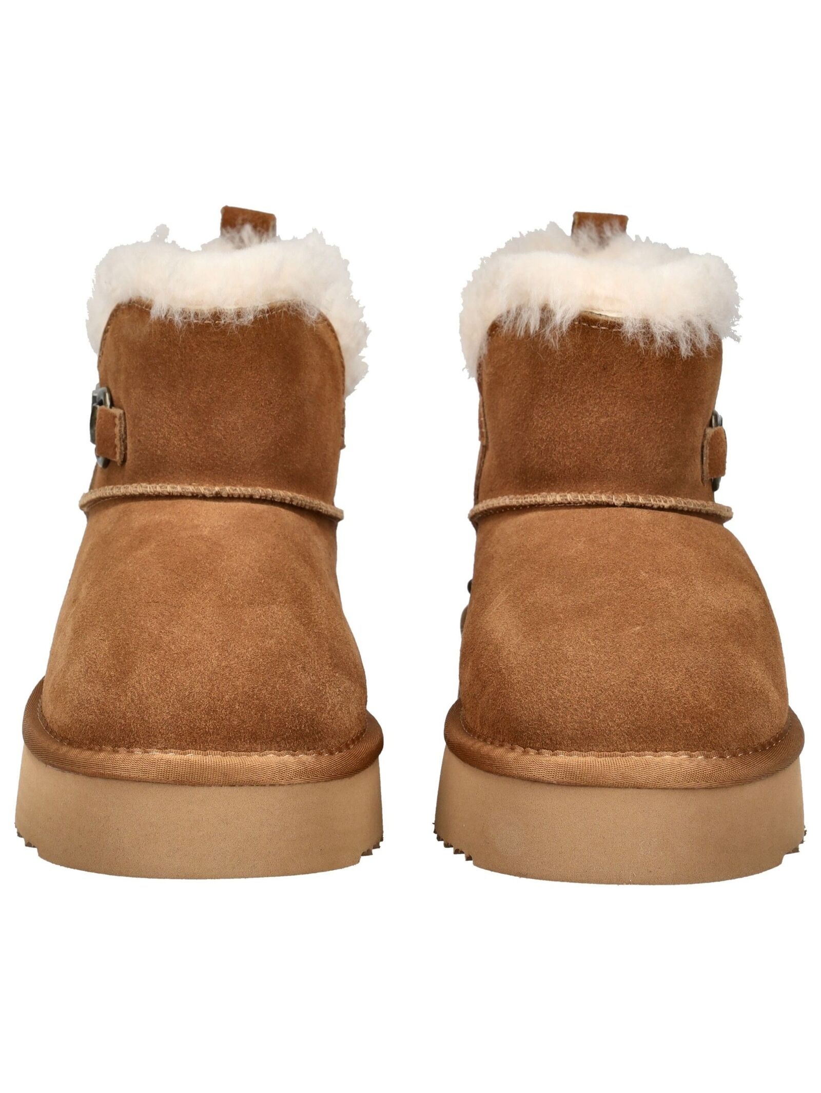 Mustang Shoes Plateaustiefelette »Mustang Shoes Stiefelette Veloursleder«