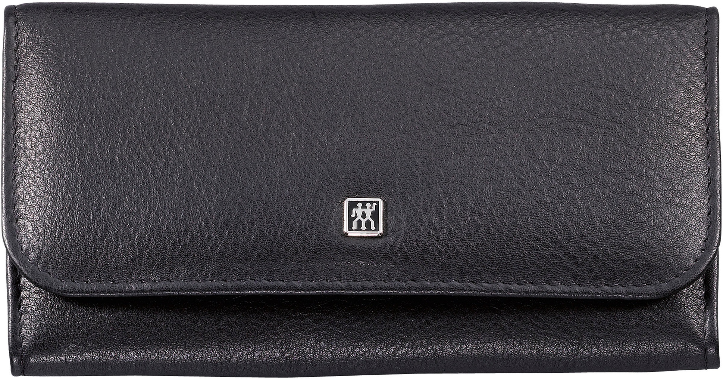 Zwilling Maniküre-Etui »CLASSIC INOX DRUCKKNOPF-ETUI SCHWARZ«, (5 tlg.)