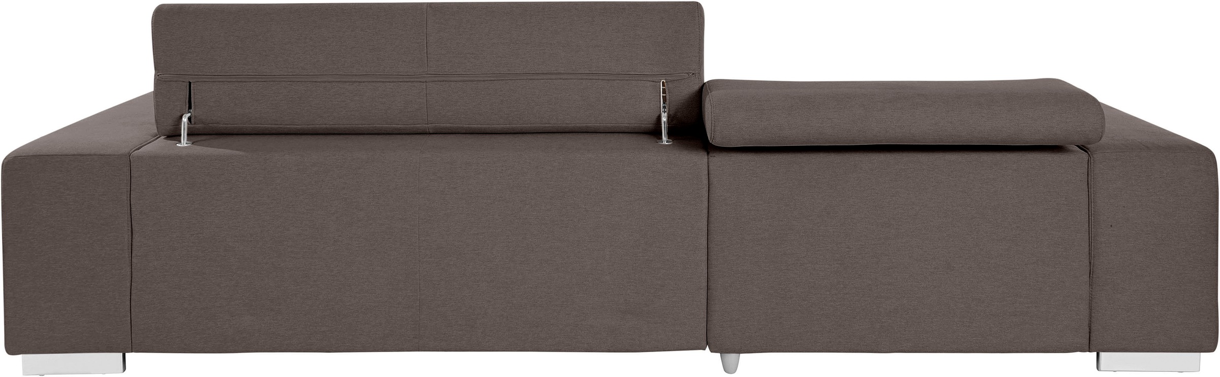 COTTA Ecksofa »Orion L-Form«, mit Kopfteilverstellung & 3 Nierenkissen