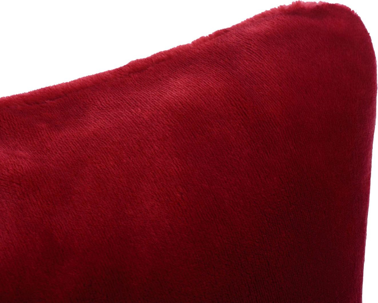 Gözze Dekokissen »Premium Cashmere-Feeling Kissen«, 50x50cm,passend zur Premium Cashmere-Feeling Decke,Kissenhülle&Füllung