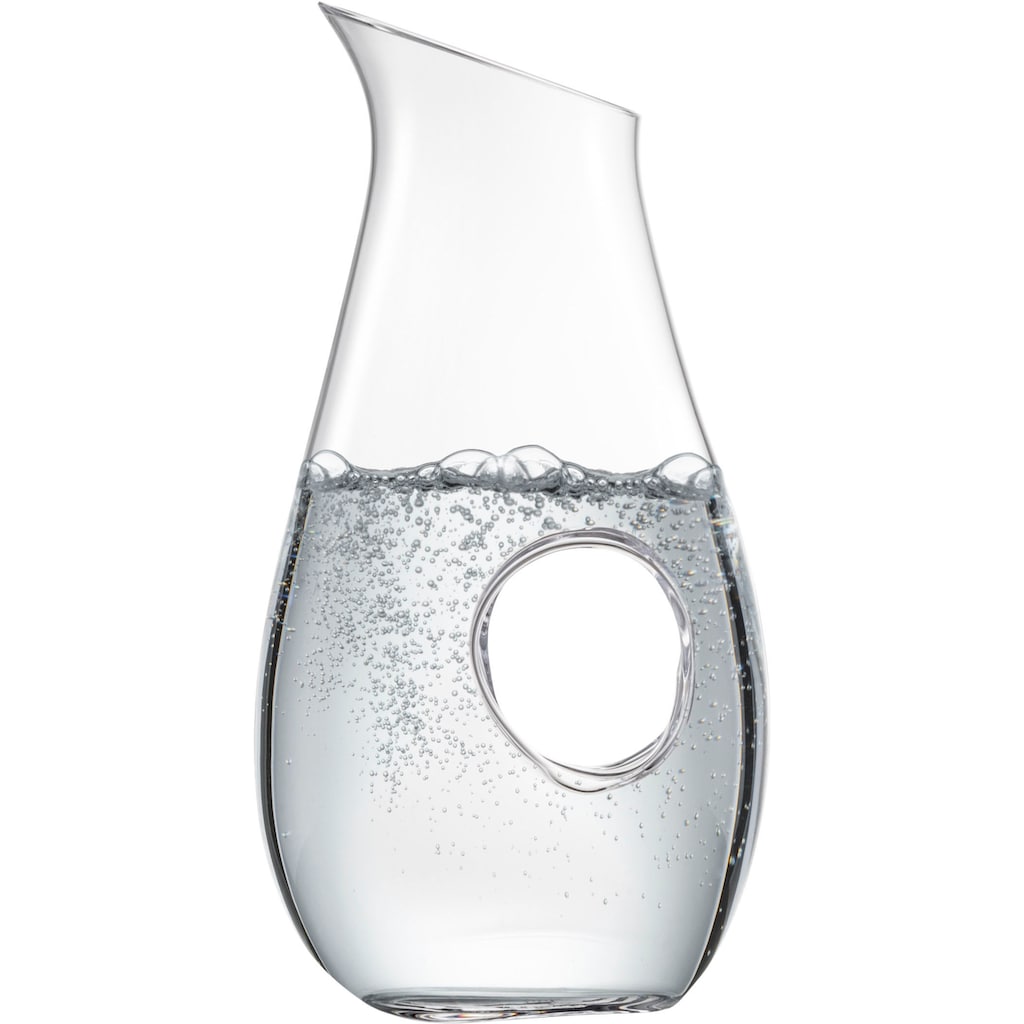 Eisch Wasserkrug »706/1.5 ND, Kristallglas«, mit Durchgriff, NO DROP EFFEKT für tropffreies Ausgießen, 1 Liter
