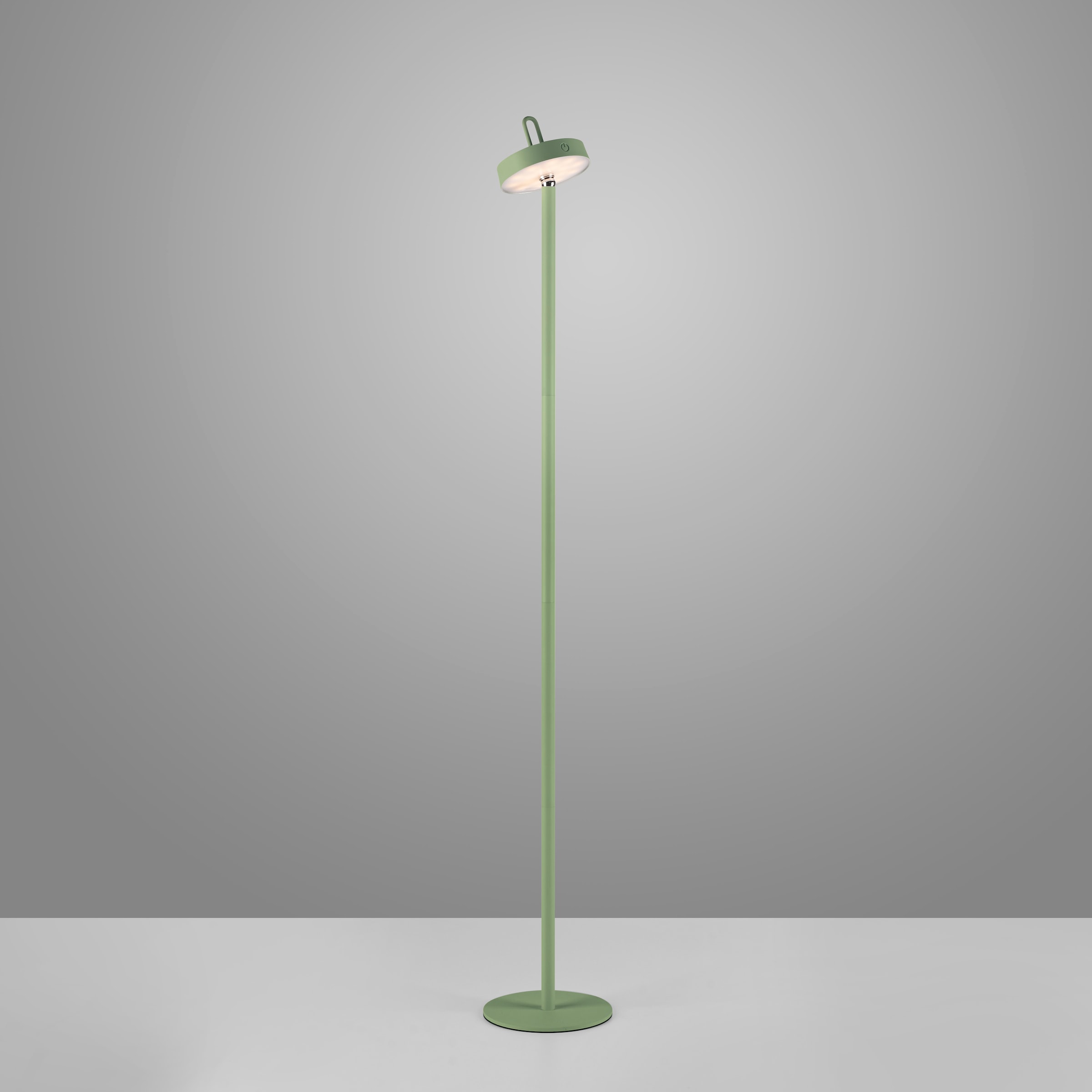 JUST LIGHT Stehlampe »AMAG« LED-Modul 1 Stk. Warmweiß Akkuleuchte