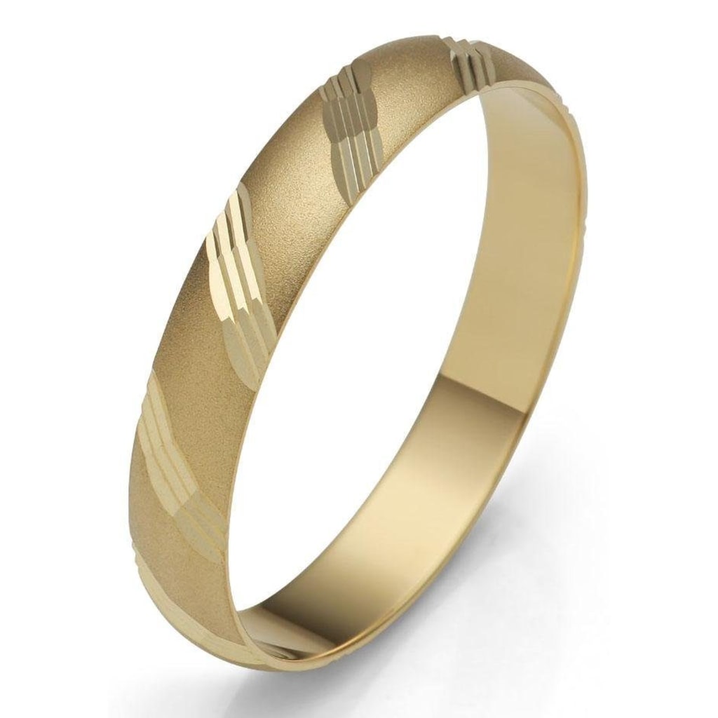 Firetti Trauring »Schmuck Geschenk Gold 375 Hochzeit Ehering "LIEBE"«