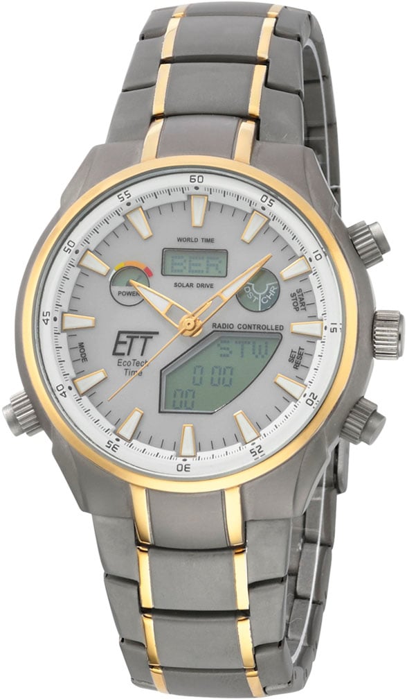 Funk-Multifunktionsuhr »Aquanaut World Timer, EGT-11336-40M«, Armbanduhr, Herrenuhr,...