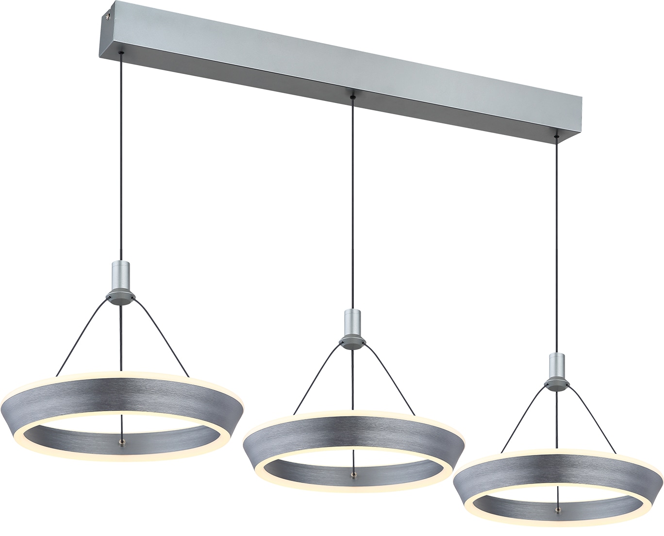 GLOBO LIGHTING LED Pendelleuchte »FERRA« LED-Modul Warmweiß Hängelampe/Häng günstig online kaufen