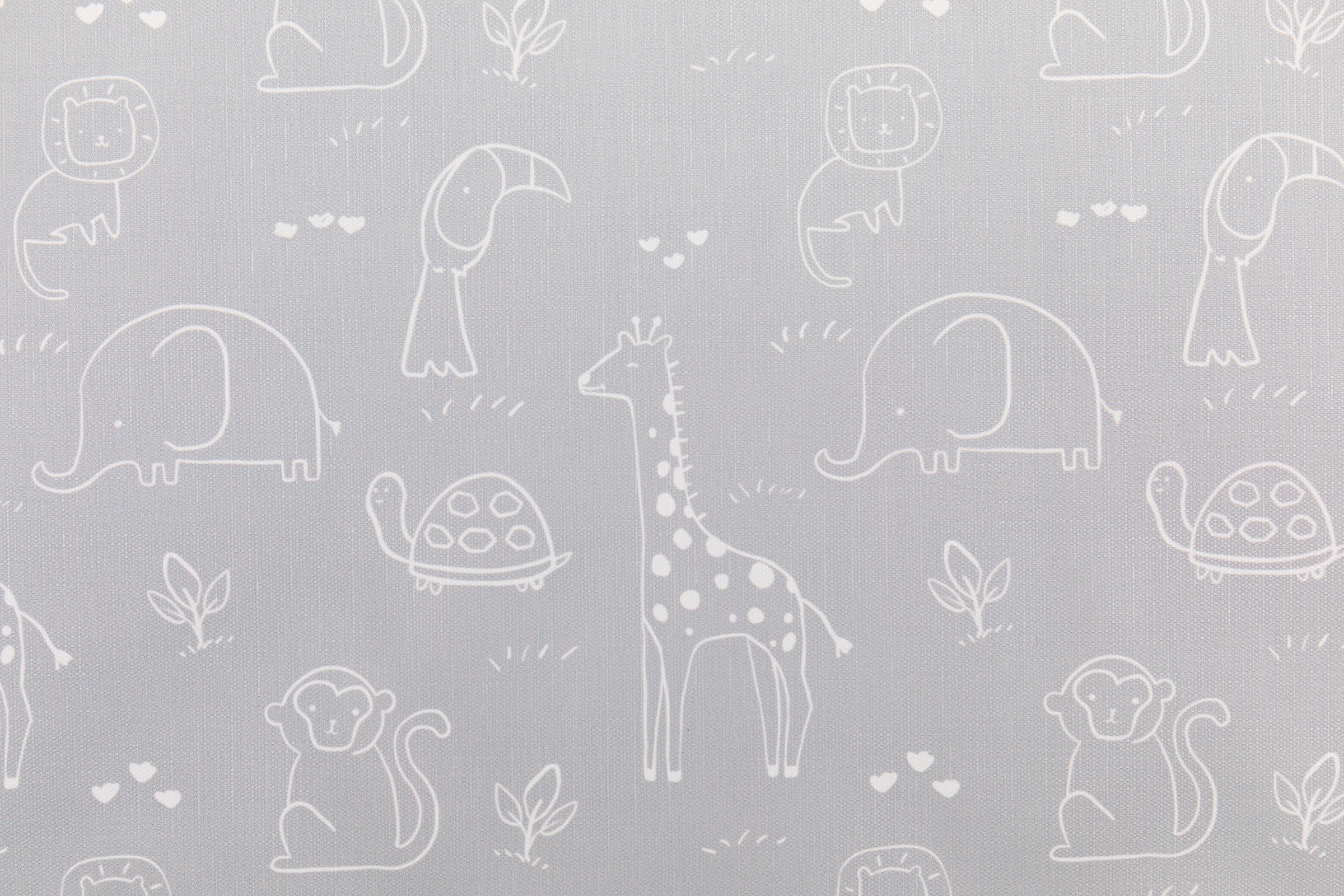 Fillikid Wickelauflage »Softy, Safari grau«, Made in Europe