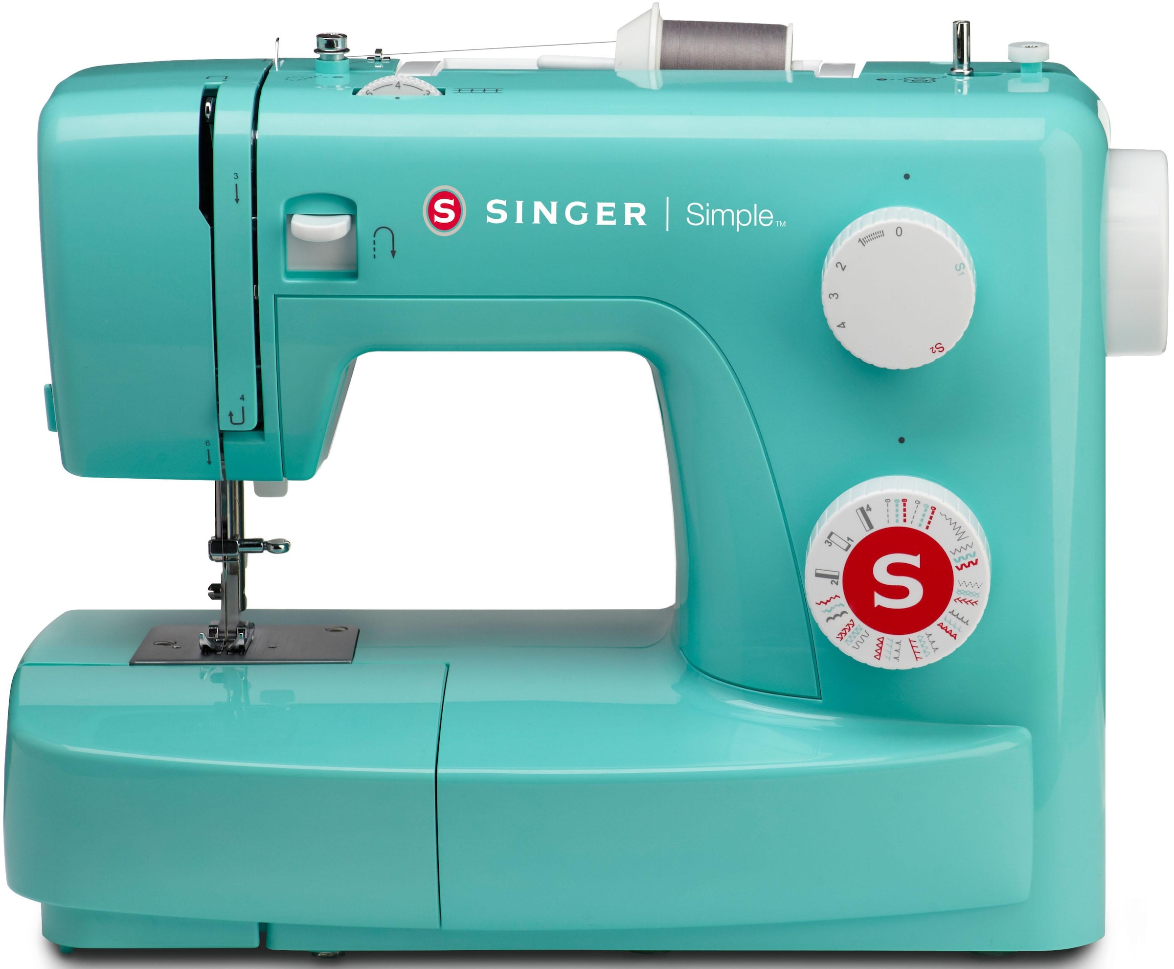 Singer Nähmaschine Simple 3223G, 23 Nähprogramme auf ...