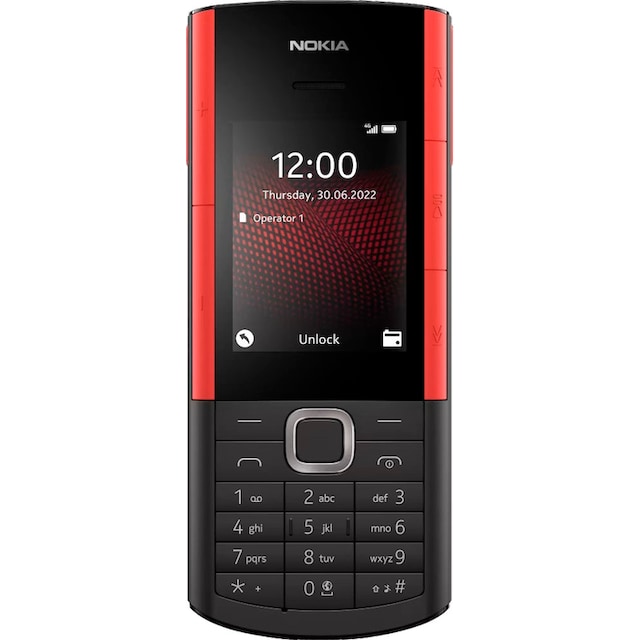 Nokia Handy »5710 XA«, Schwarz, 6,09 cm/2,4 Zoll, 0,12 GB Speicherplatz,  0,3 MP Kamera auf Raten kaufen