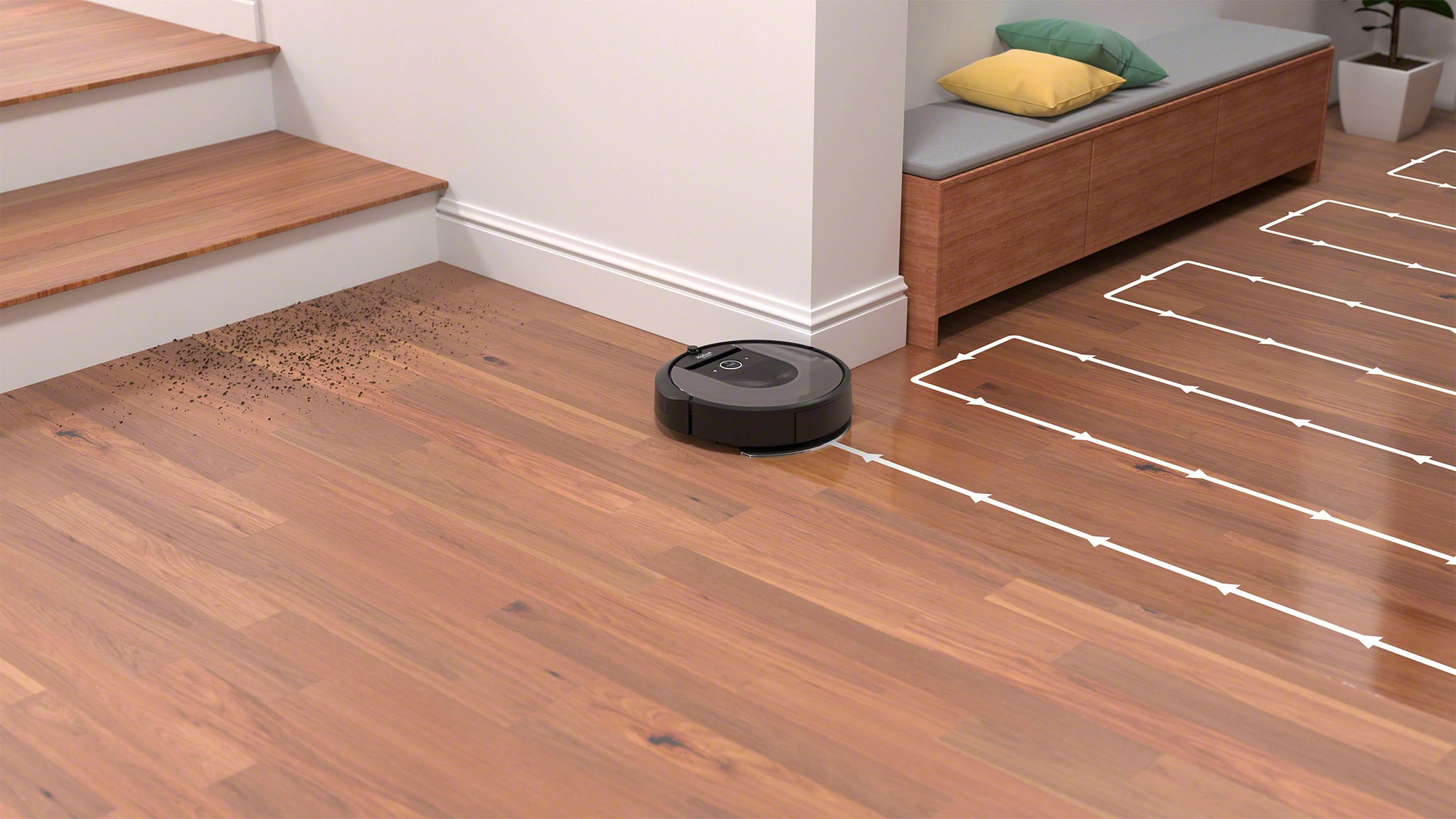 iRobot Saugroboter »Roomba Combo i8+ (i857840) inkl. autom. Absaugstation«