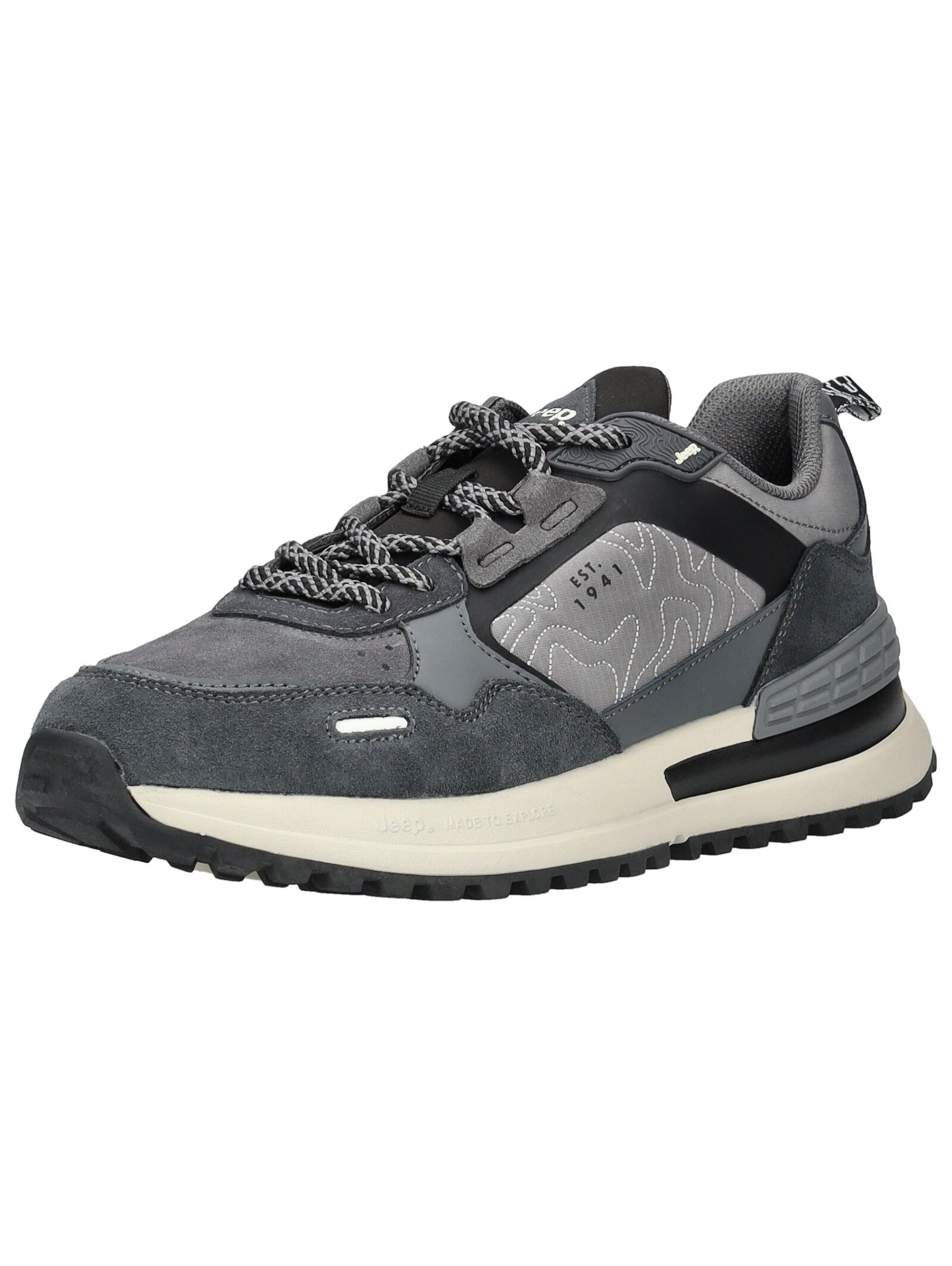 Jeep Sneaker »Jeep Sneaker Lederimitat/Textil«