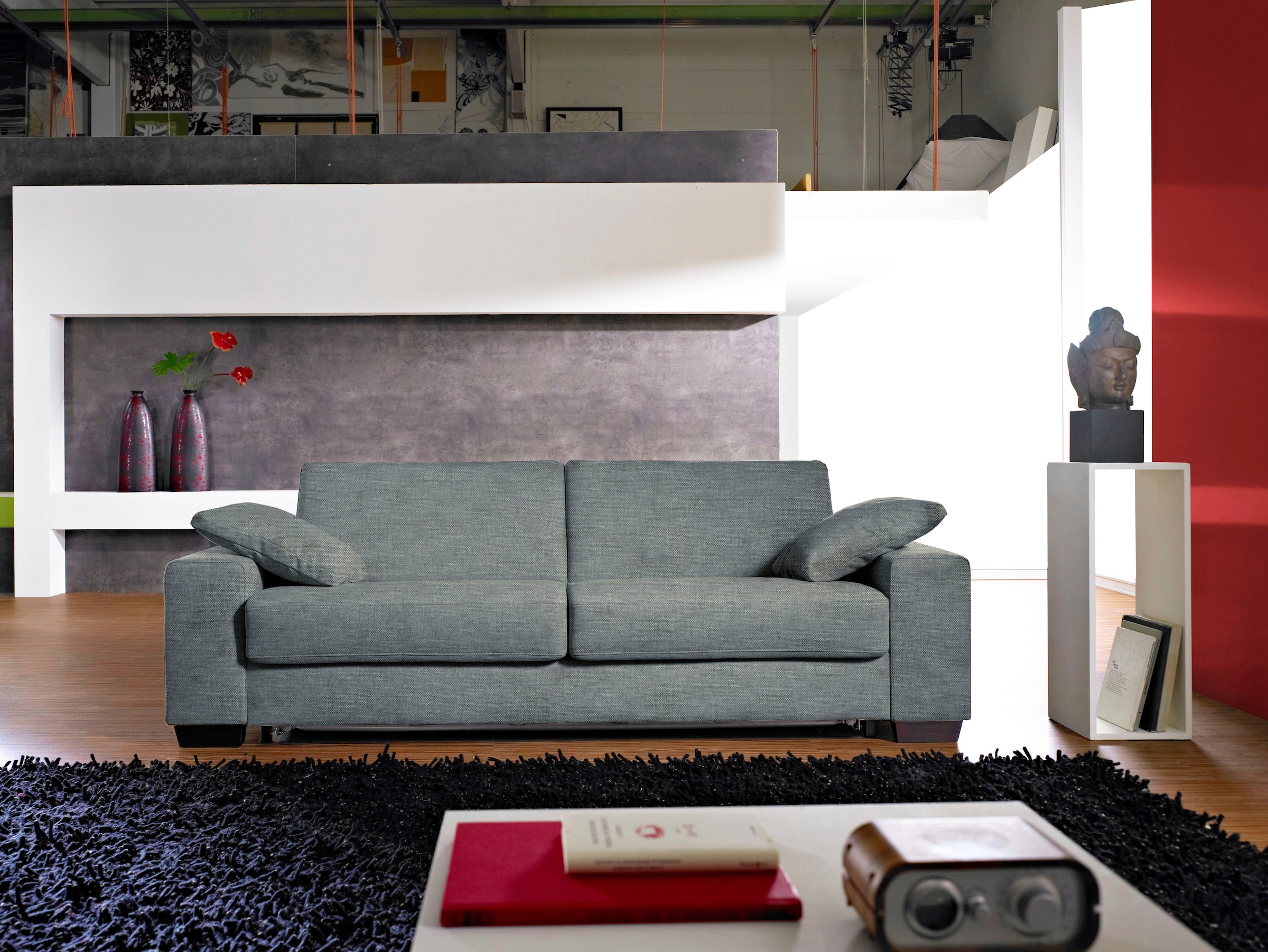 Bali Schlafsofa »Norwalk«, Dauerschlaffunktion, mit Unterfederung / Lattenr günstig online kaufen