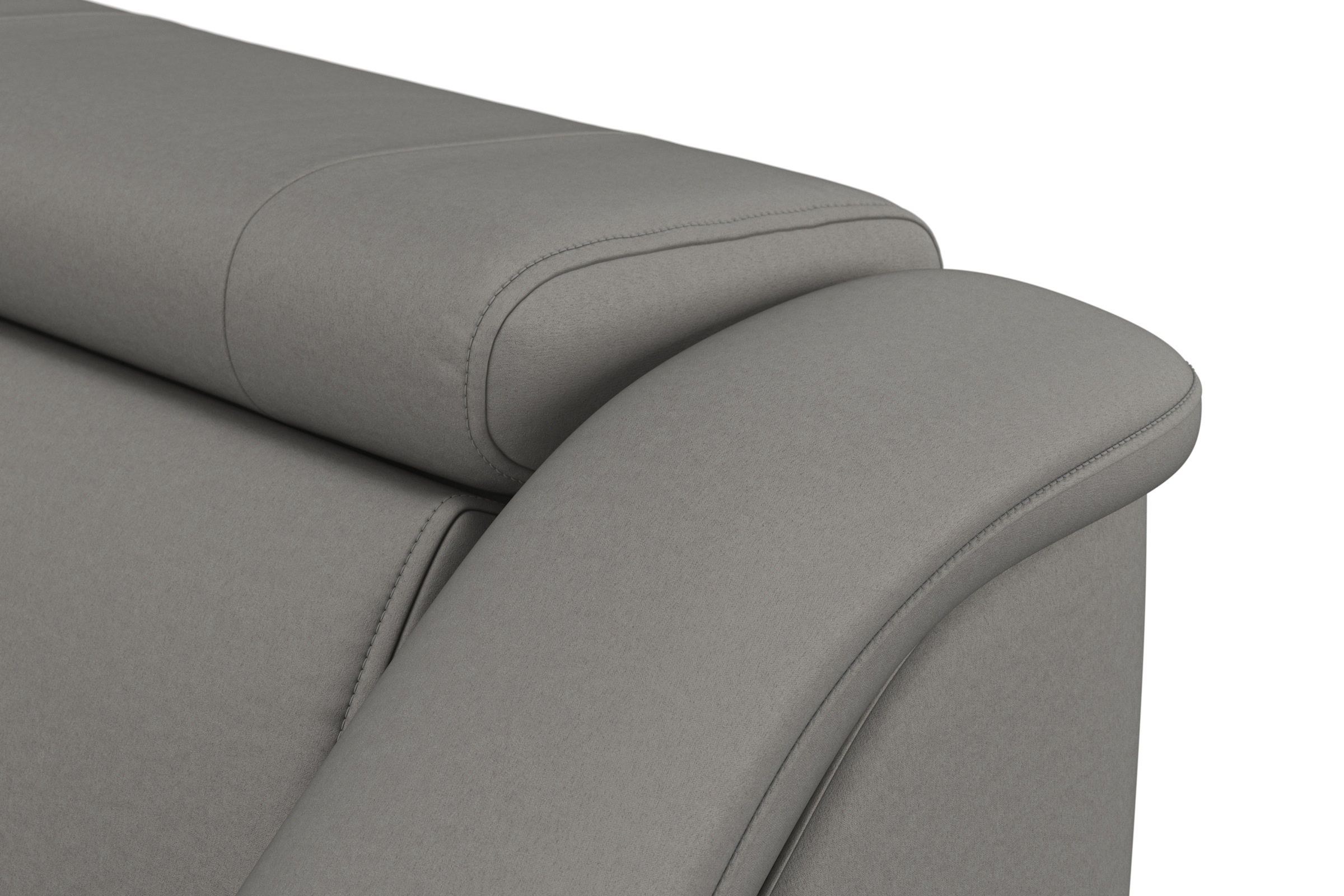 sit&more Ecksofa »Freetown L-Form«, inklusive Kopfteilverstellung und komfortablem Federkern