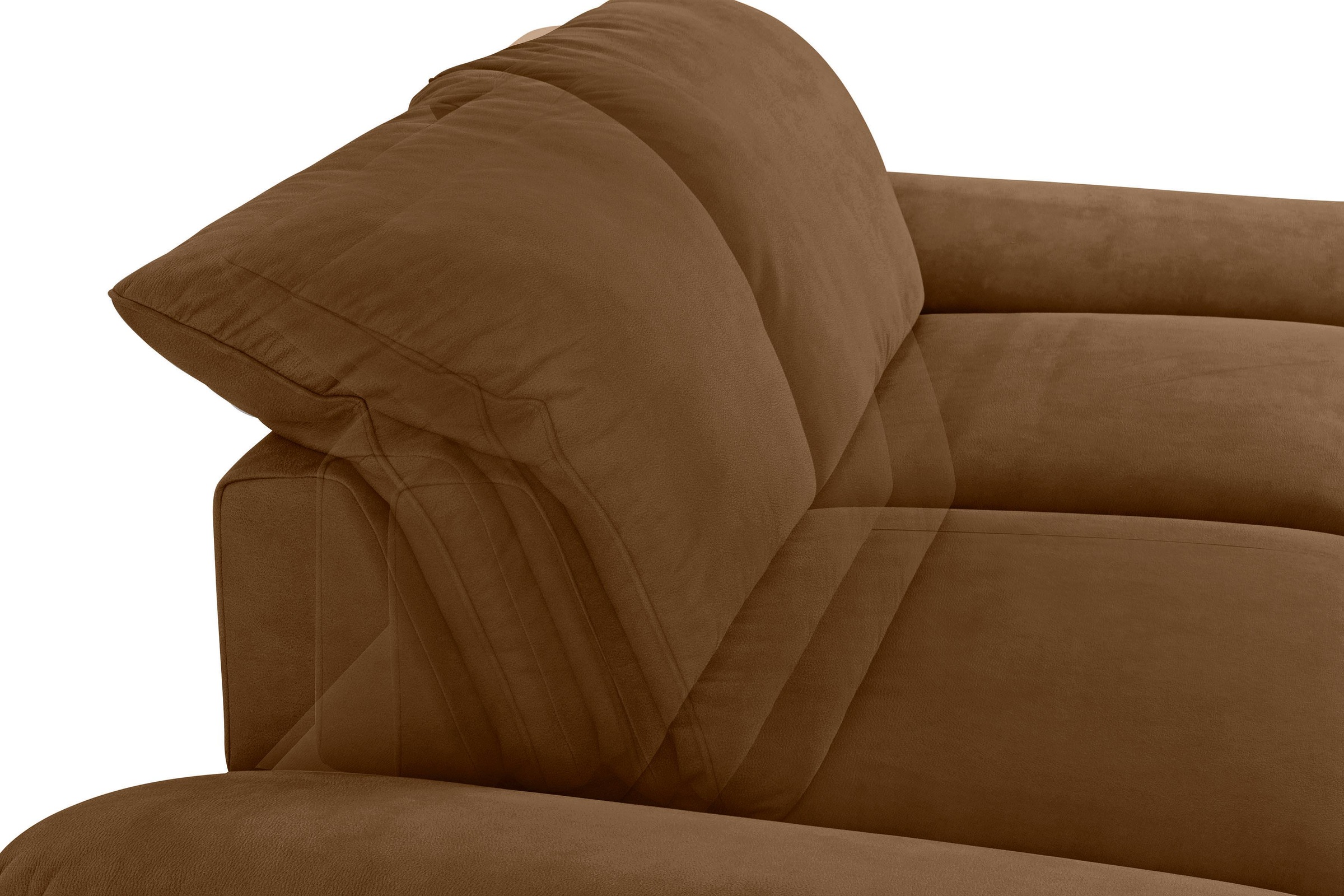 W.SCHILLIG 2,5-Sitzer »enjoy&MORE«, mit Sitztiefenverstellung, Füße silber matt, Breite 232 cm