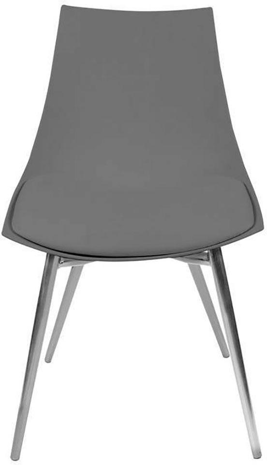 Kayoom Stuhl »Dakota 110 4er-Set, Kunstleder-Bezug, Sitzfläche aus Schaumstoff«, (Set), 4 St., ergonomisch, komfortabel, pflegeleicht, Kunstleder-Bezug