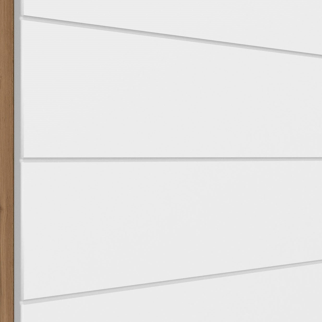 HELD MÖBEL Spülenschrank »Luhe«, 120 cm hochwertige kaufen waagerechter auf MDF-Fronten Raten mit Lisene breit
